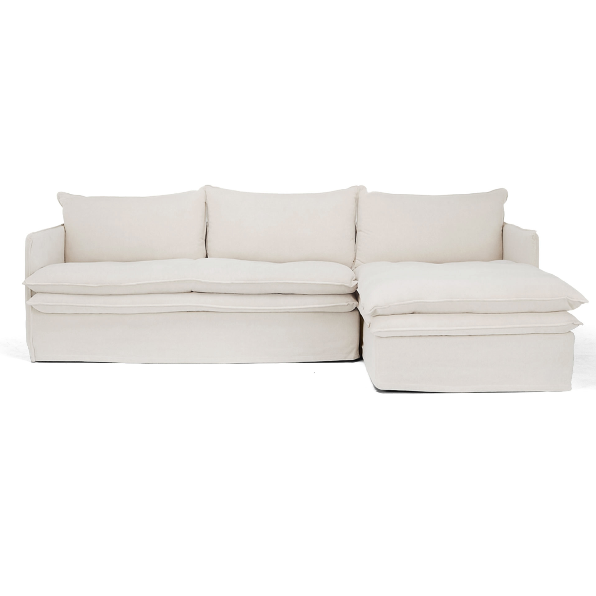HAMILTON 3 SEATER RHF CHAISE | OATMEAL