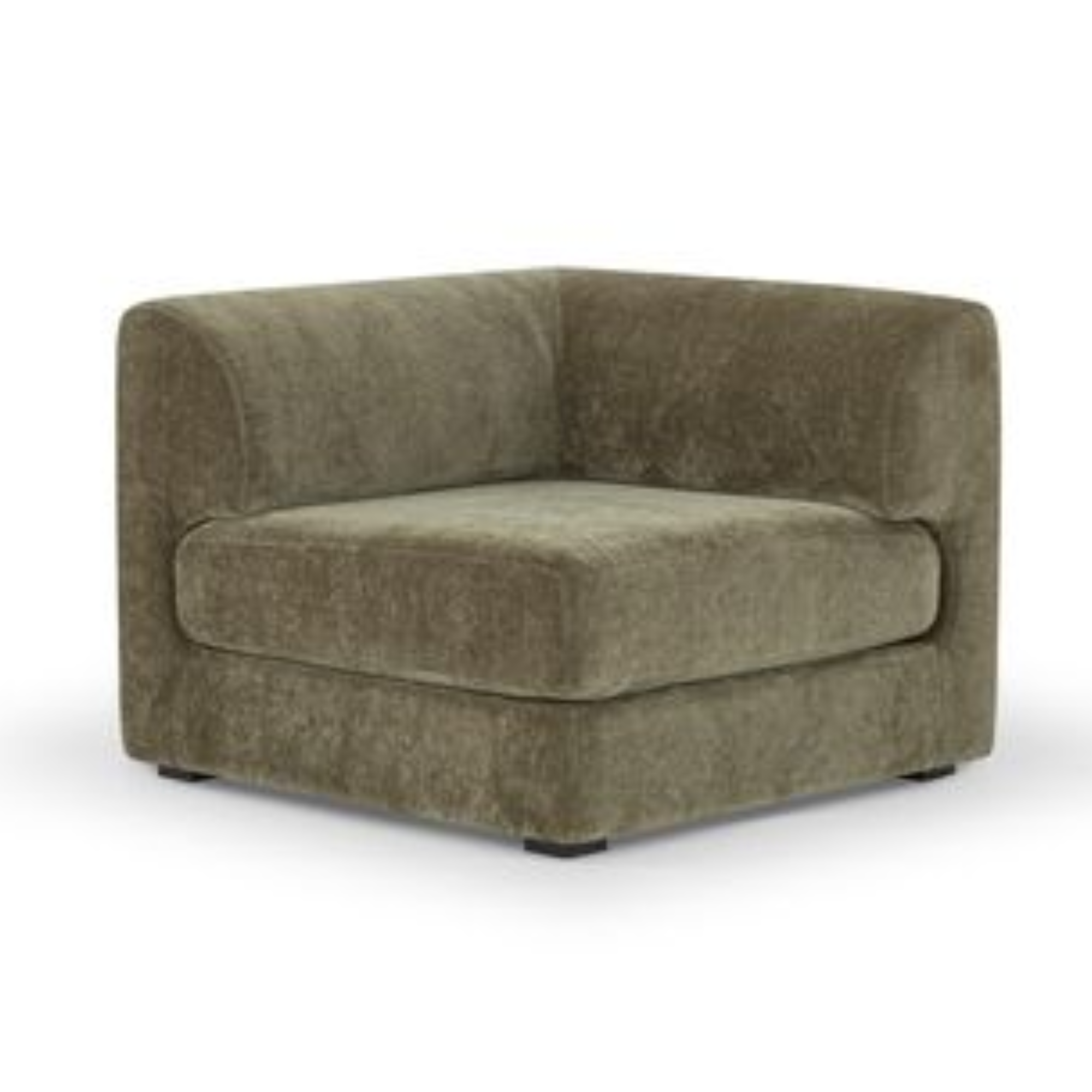 HARMONY CORNER MODULAR SOFA | OLIVE