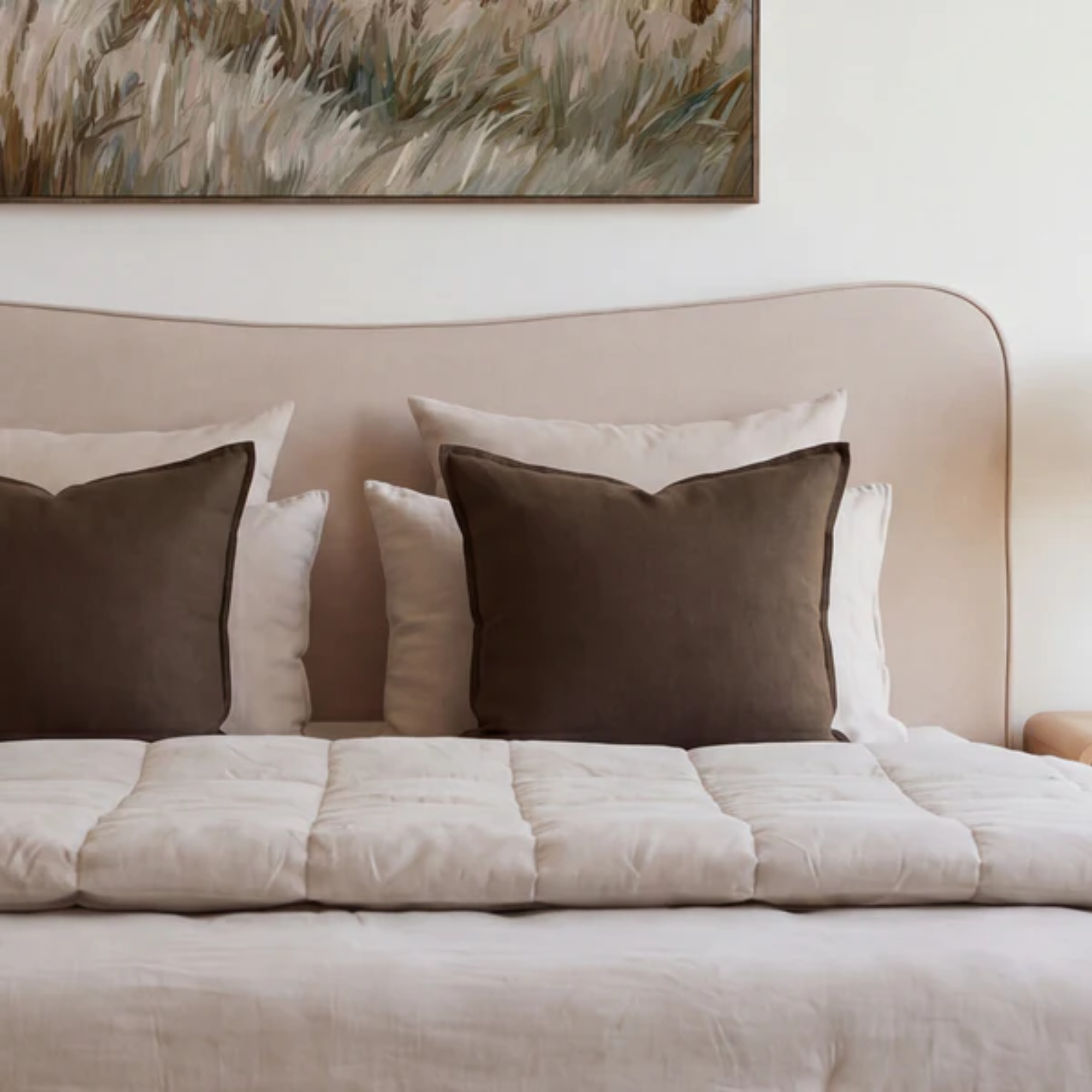 Harper Headboard | 3 Sizes | Beige
