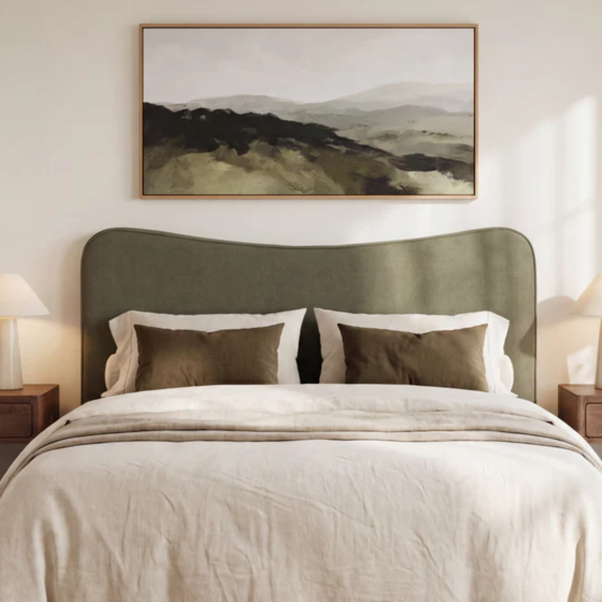 Harper Headboard | 3 Sizes | Herb