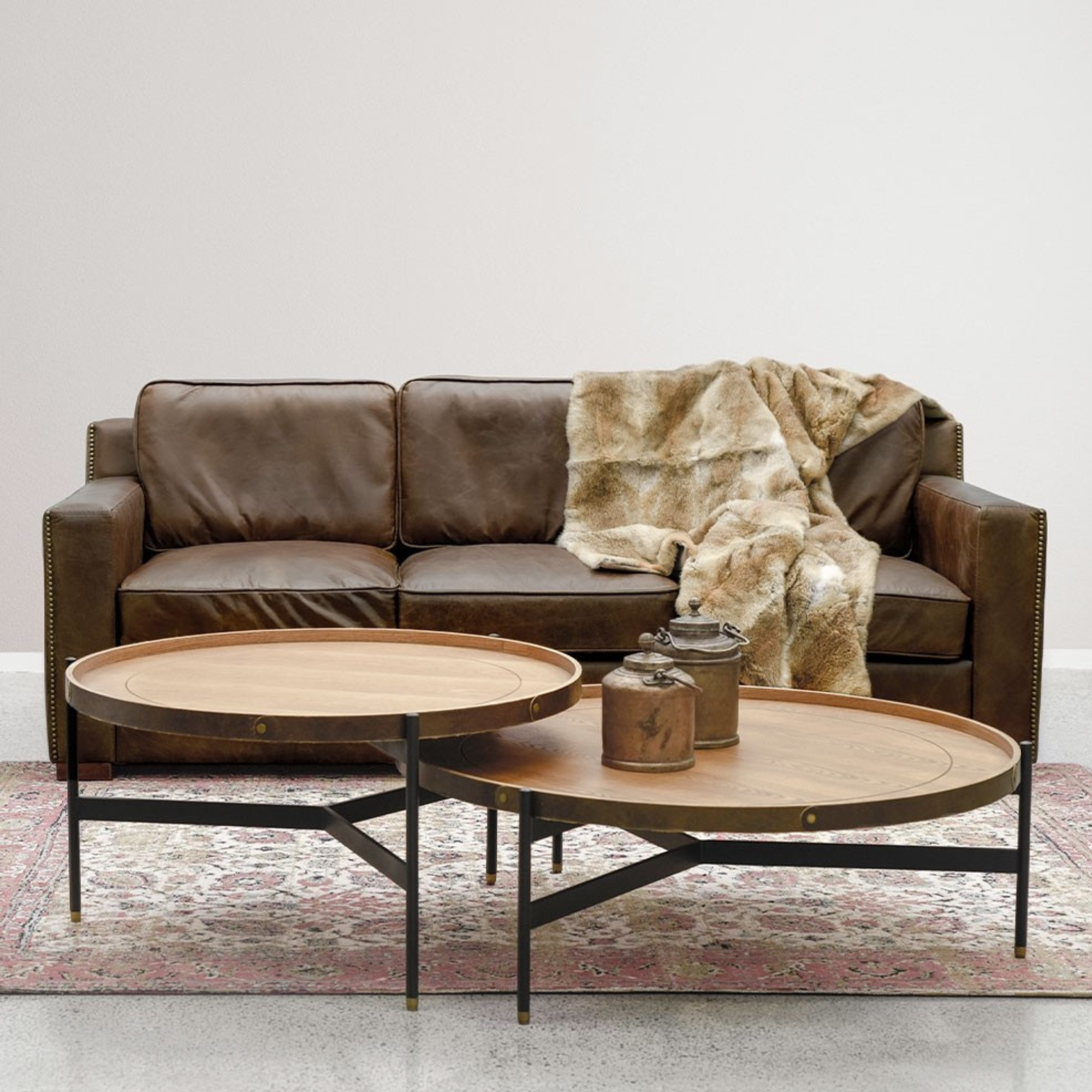 HAYWOOD TALL COFFEE TABLE | LIGHT ASH