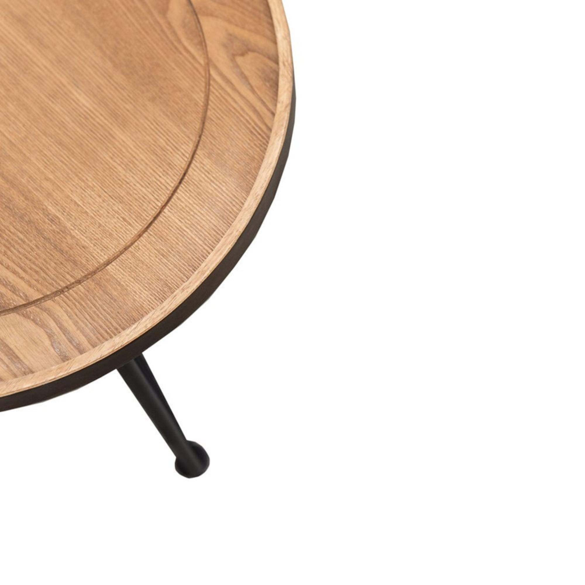HAYWOOD ROUND SIDE TABLE | NATURAL ASH
