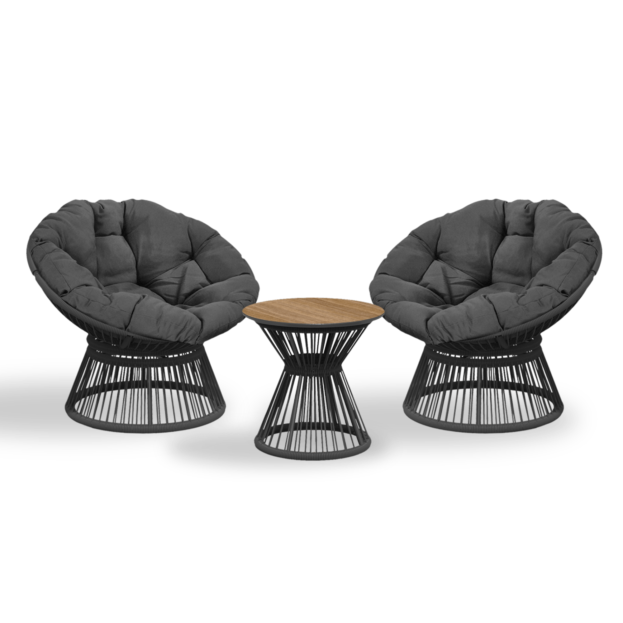 HELSINKI 3 PIECE OUTDOOR SETTING