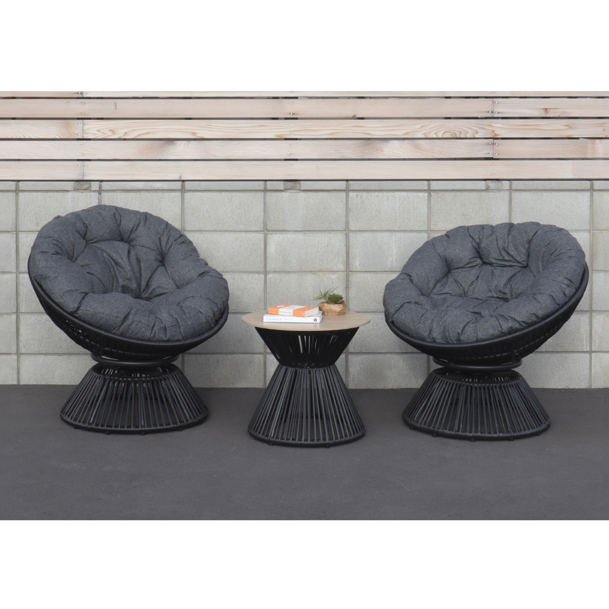 HELSINKI 3 PIECE OUTDOOR SETTING