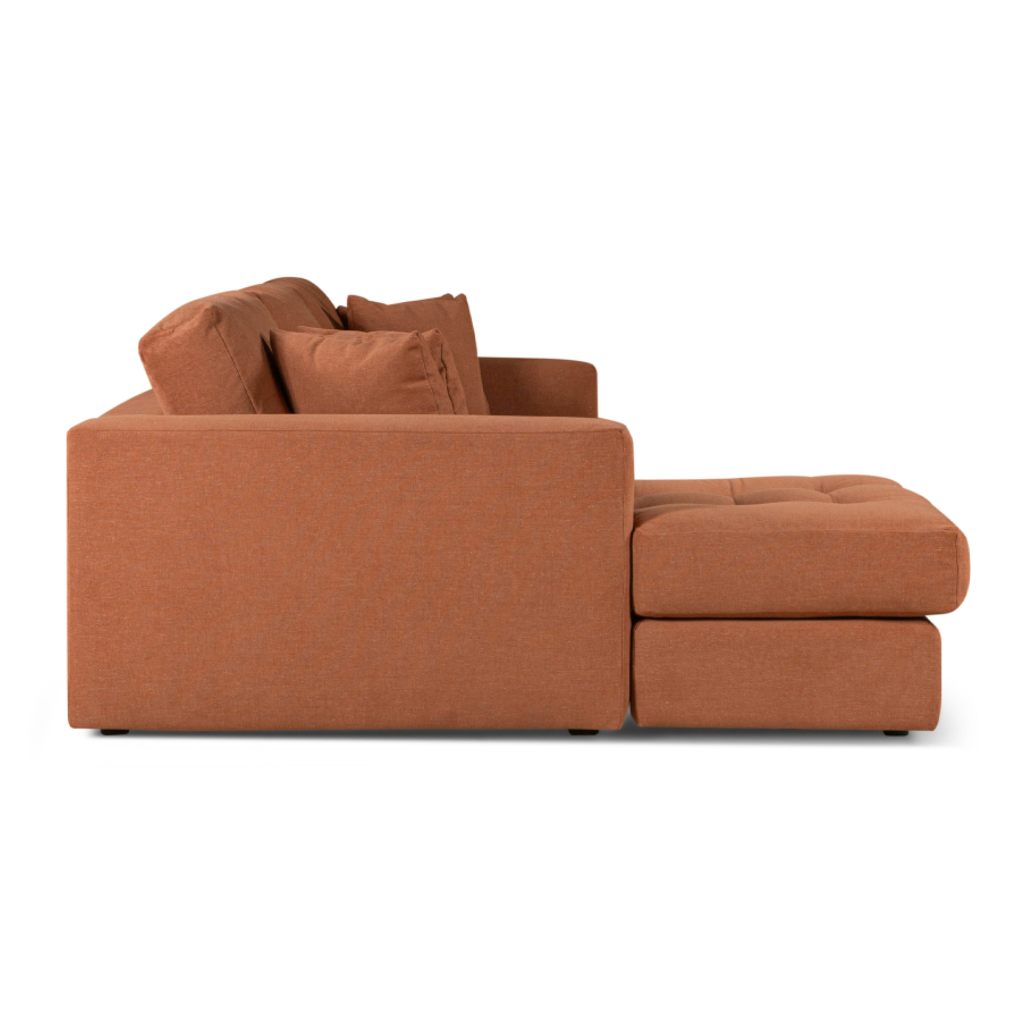 HUGO 3 SEATER CHAISE | SUNBURN