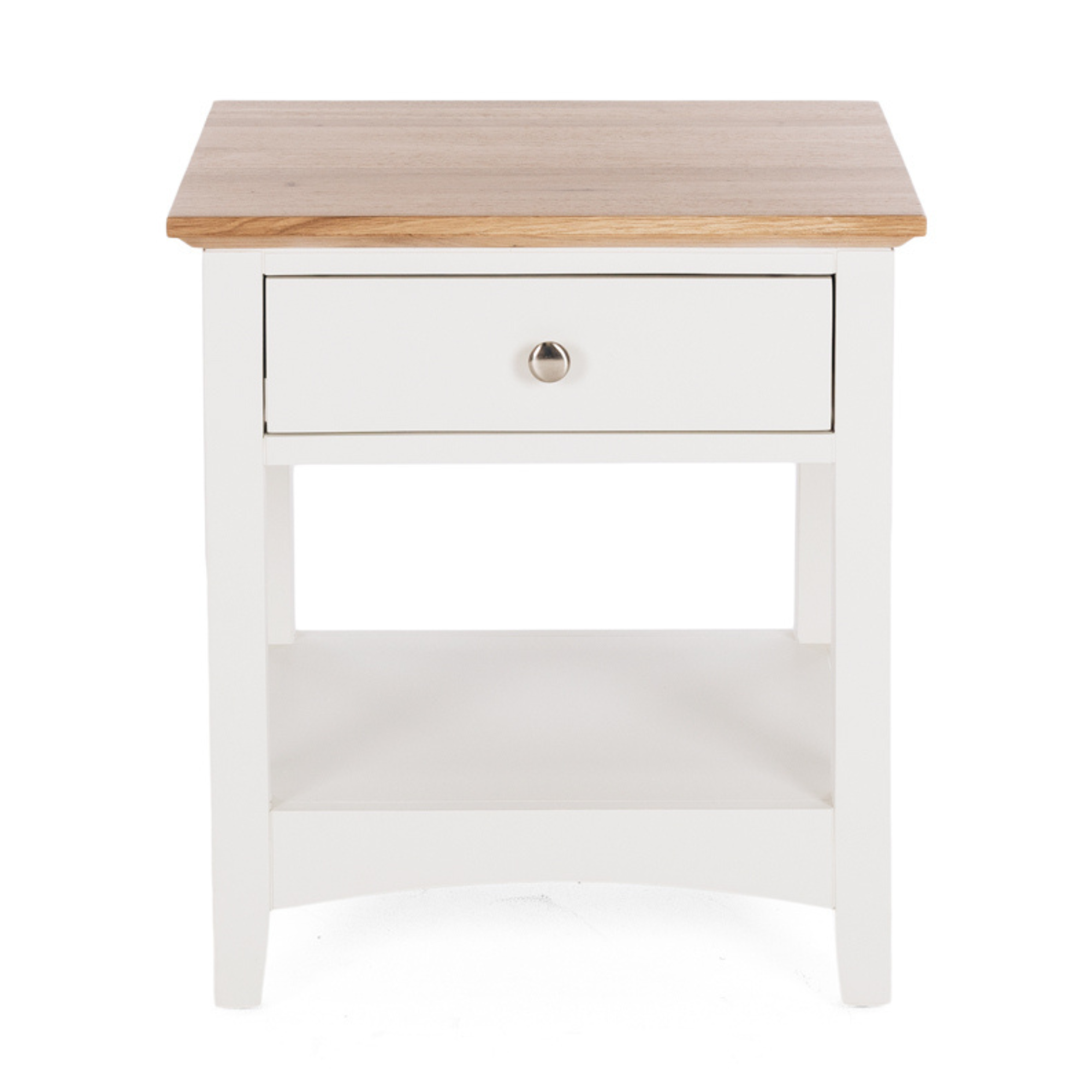 JESSICA OAK TOP 1 DRAWER BEDSIDE CABINET