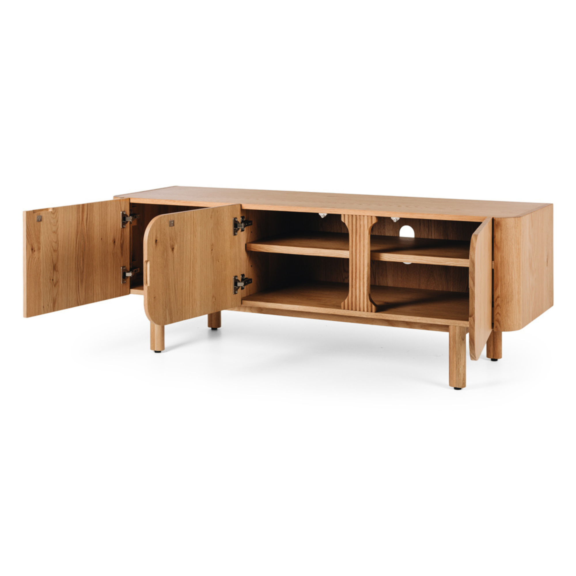 SIROCCO ENTERTAINMENT UNIT | NATURAL OAK
