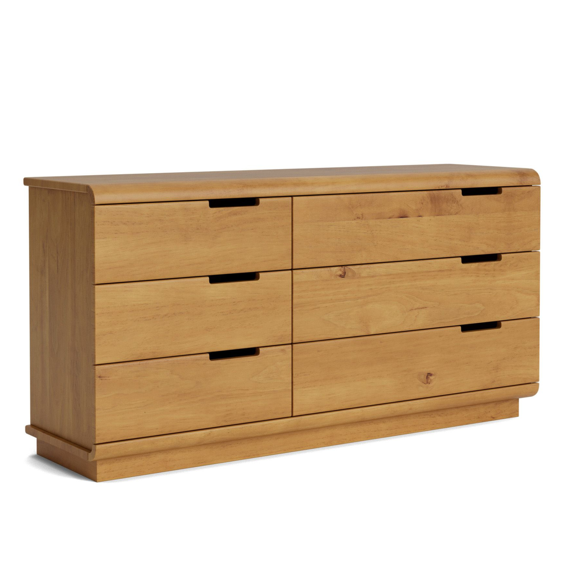 Karamea Pine 6 Drawer Lowboy - Large | NZ Made