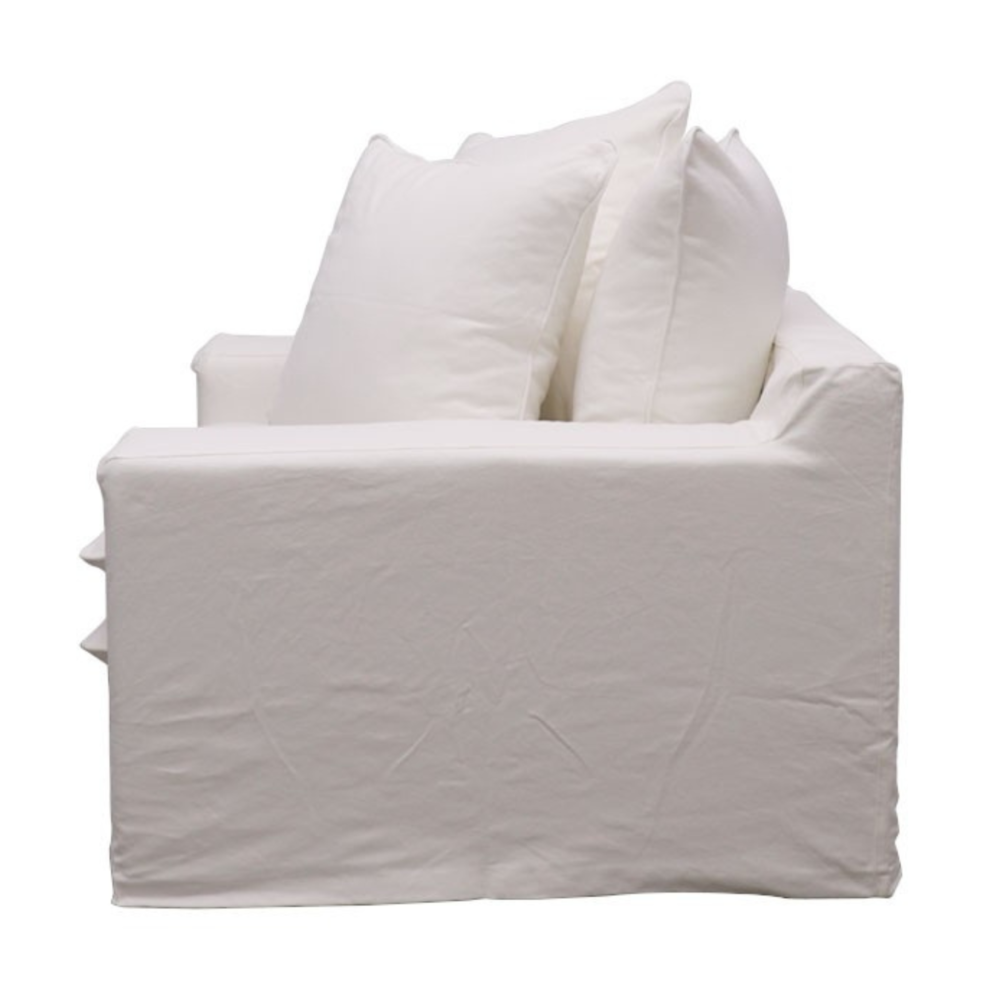 KEELY SLIPCOVER ARMCHAIR | WHITE