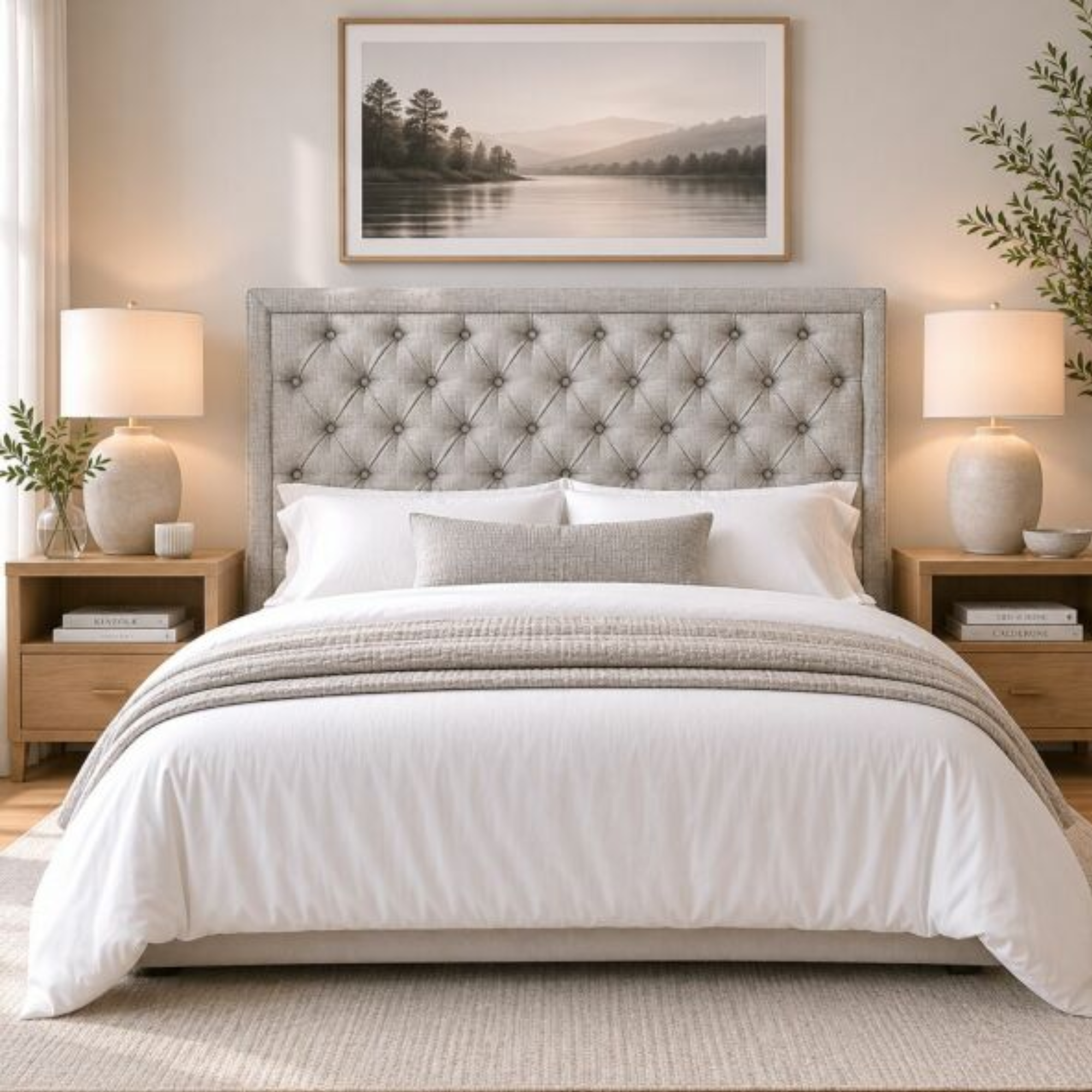 Kent Headboard | Choose a Fabric | NZ Made