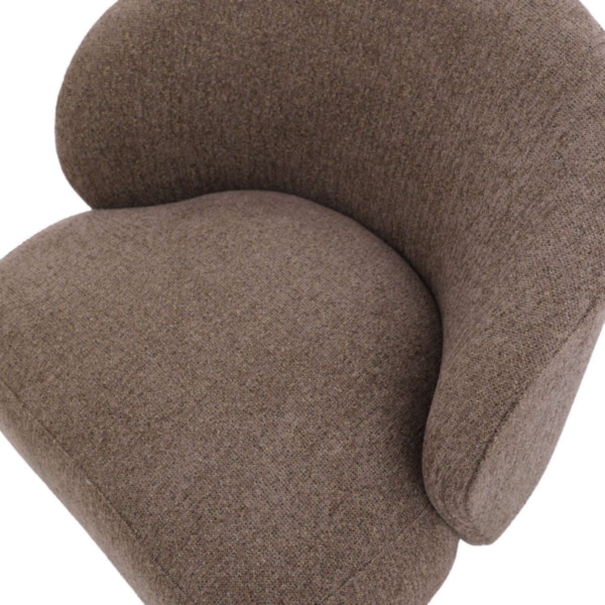 Kora Swivel Chair | Mink