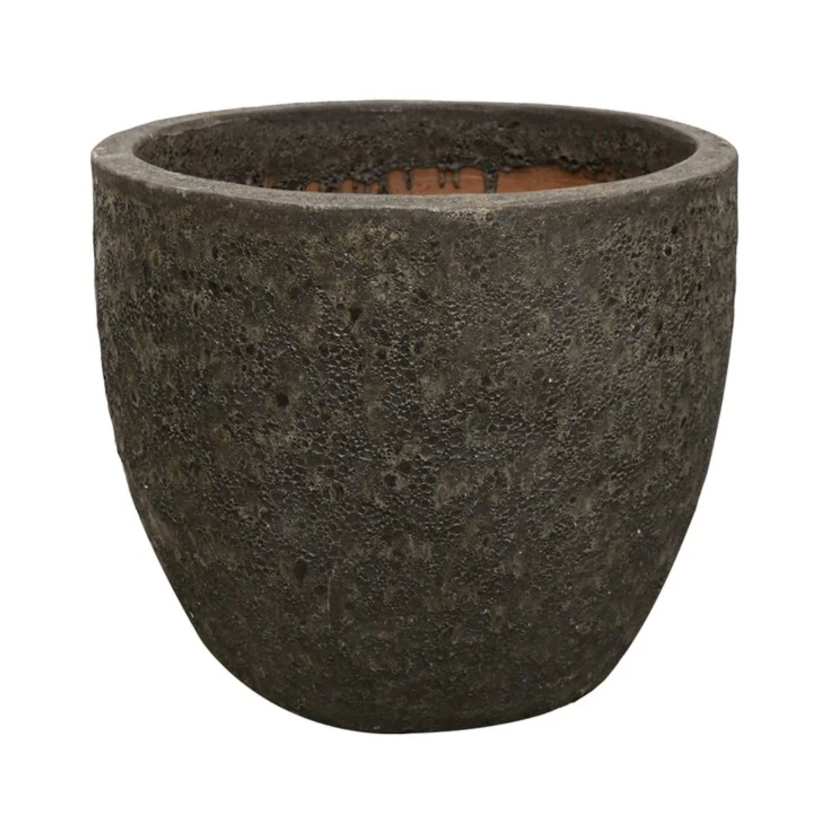 Lava Egg Pots - Black