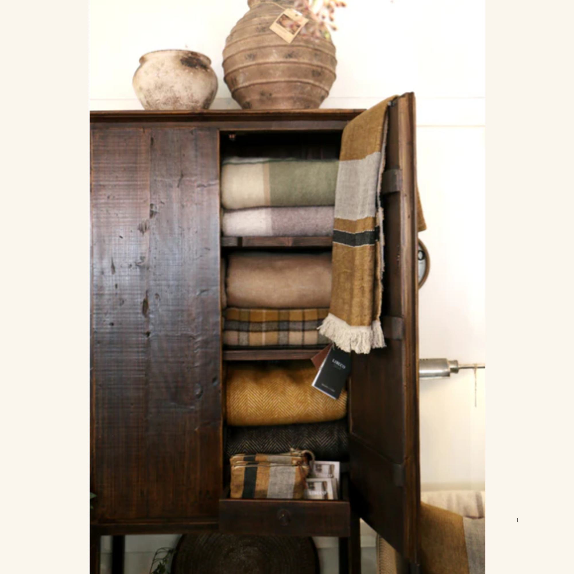 LITCHFIELD TALL CABINET | RECLAIMED OAK