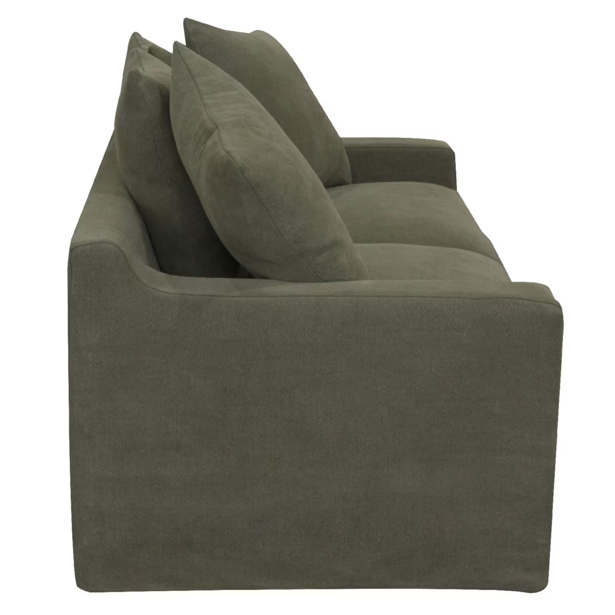 LUCCA 2 SEATER SOFA | OLIVE