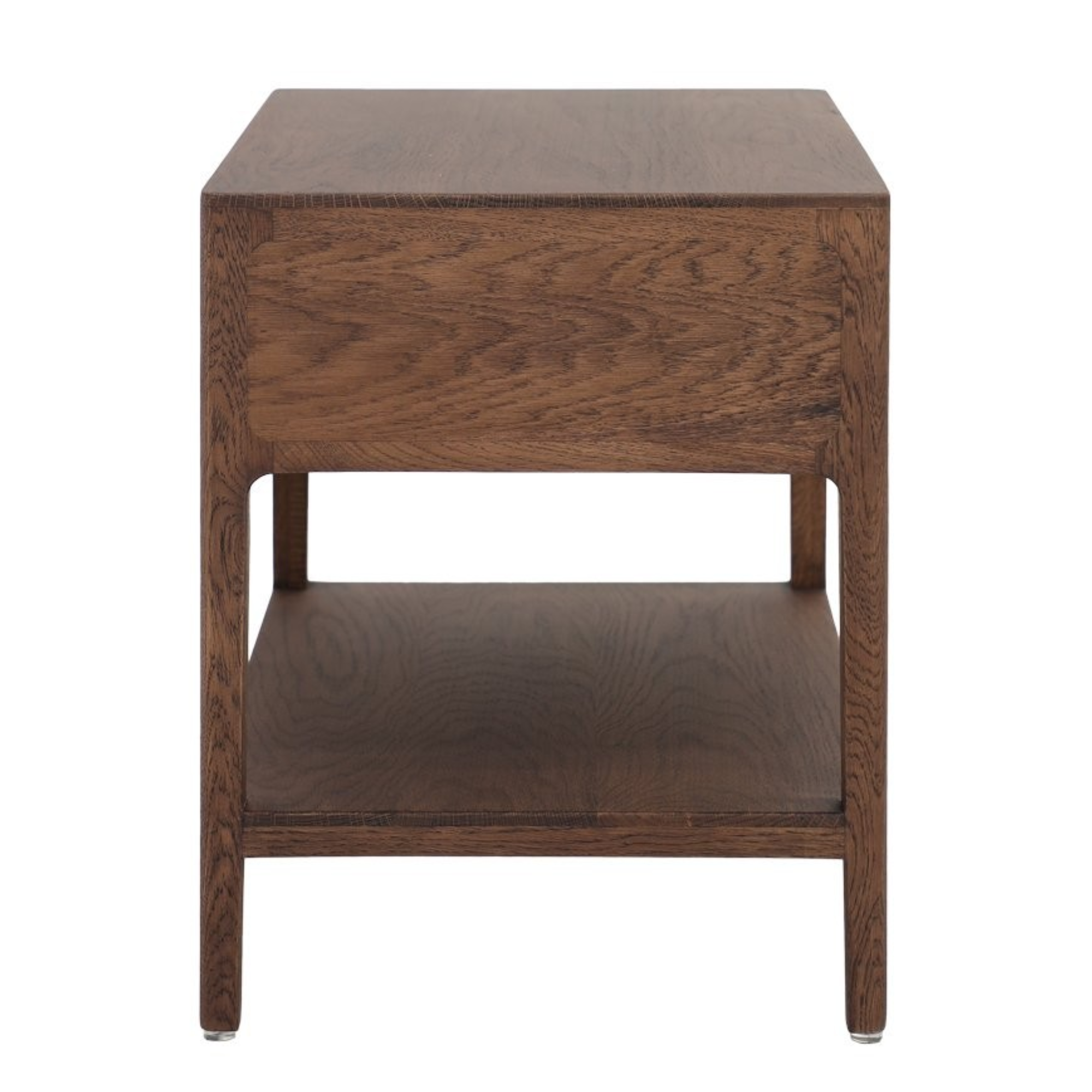 Lunde Bedside Cabinet | Walnut Brown
