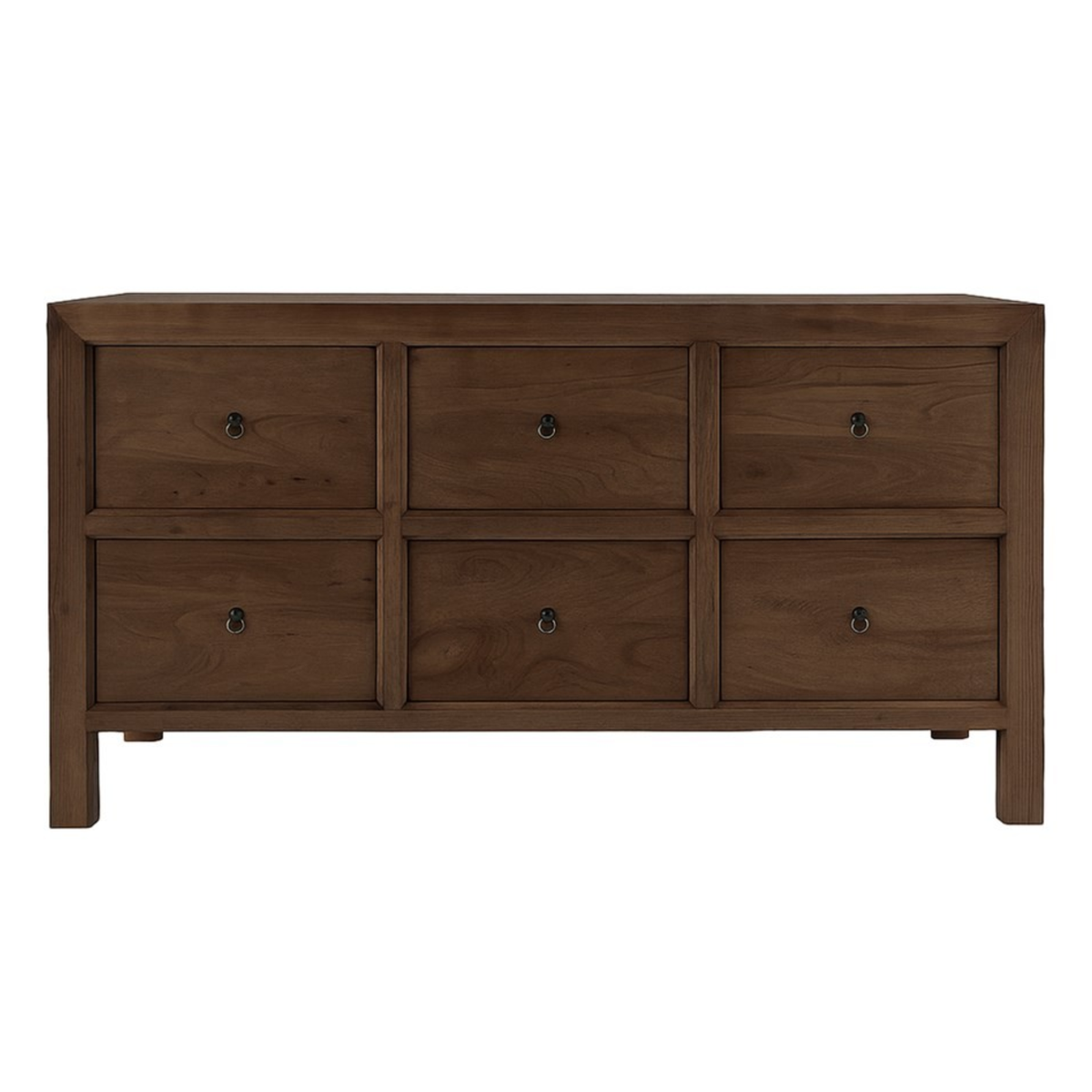 Marlow 6 Drawer Buffet | Walnut