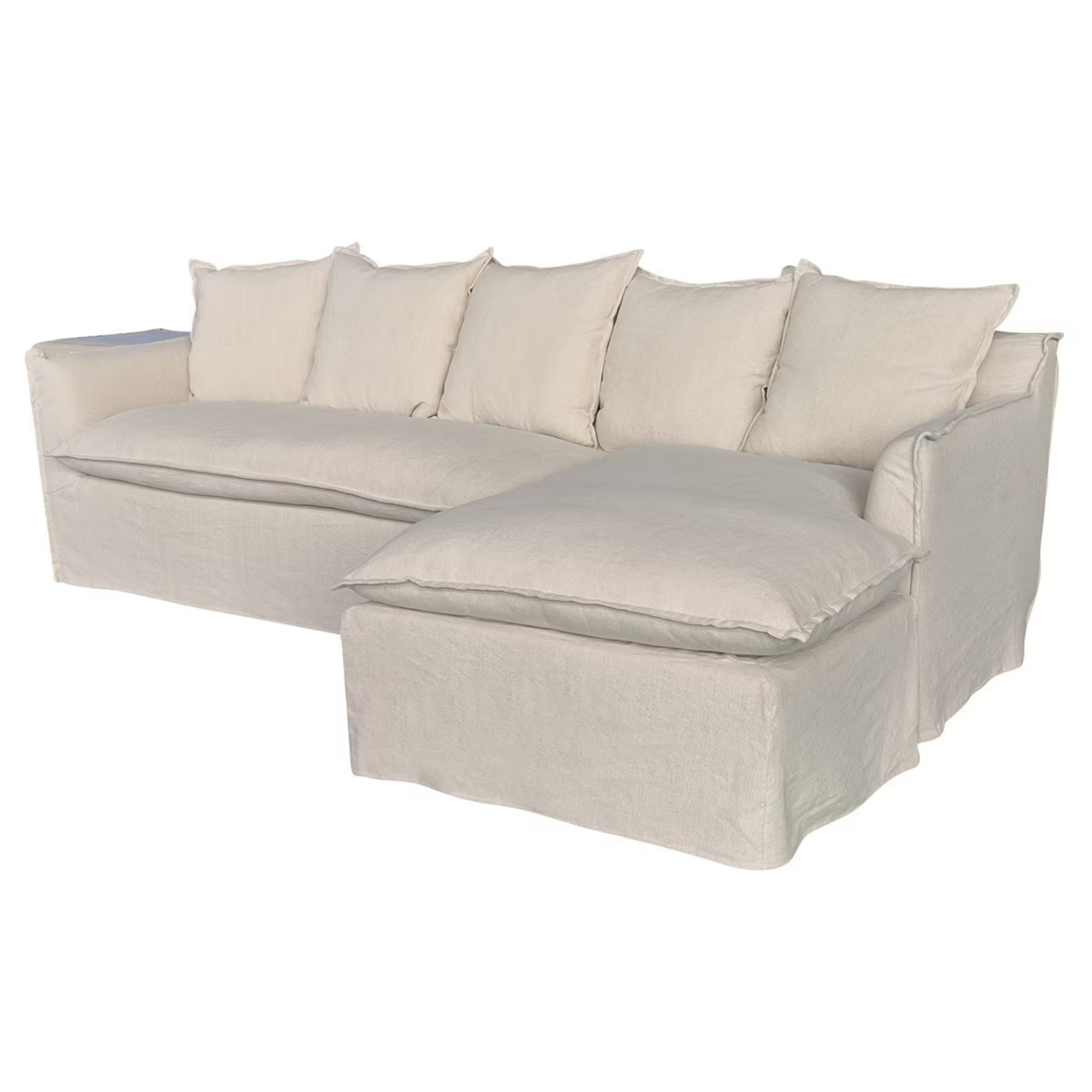 MARSALA CHAISE SUITE | SALT & PEPPER