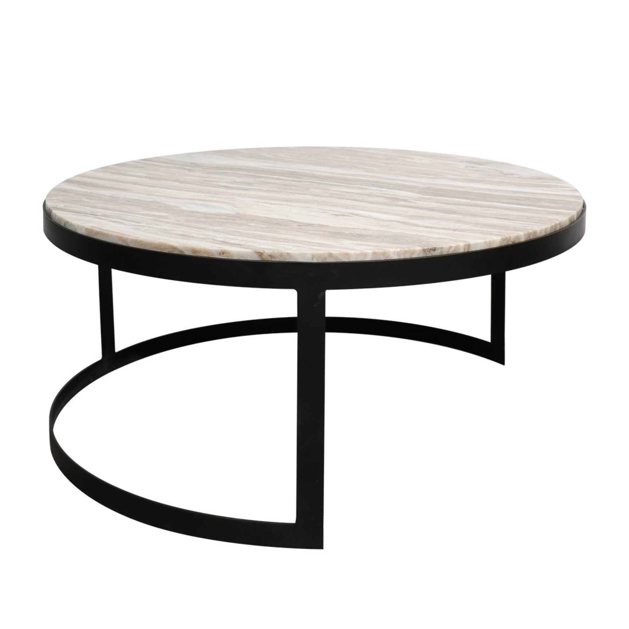 MONACO MARBLE NESTING COFFEE TABLES
