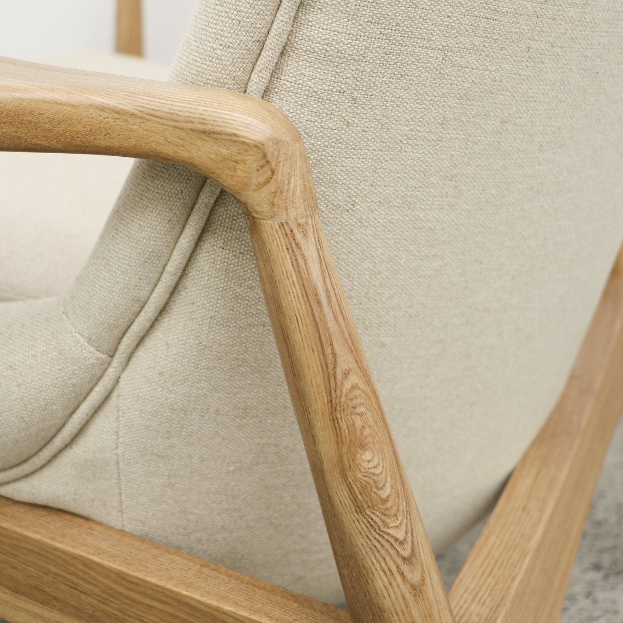 MORLEY ARMCHAIR | LINEN