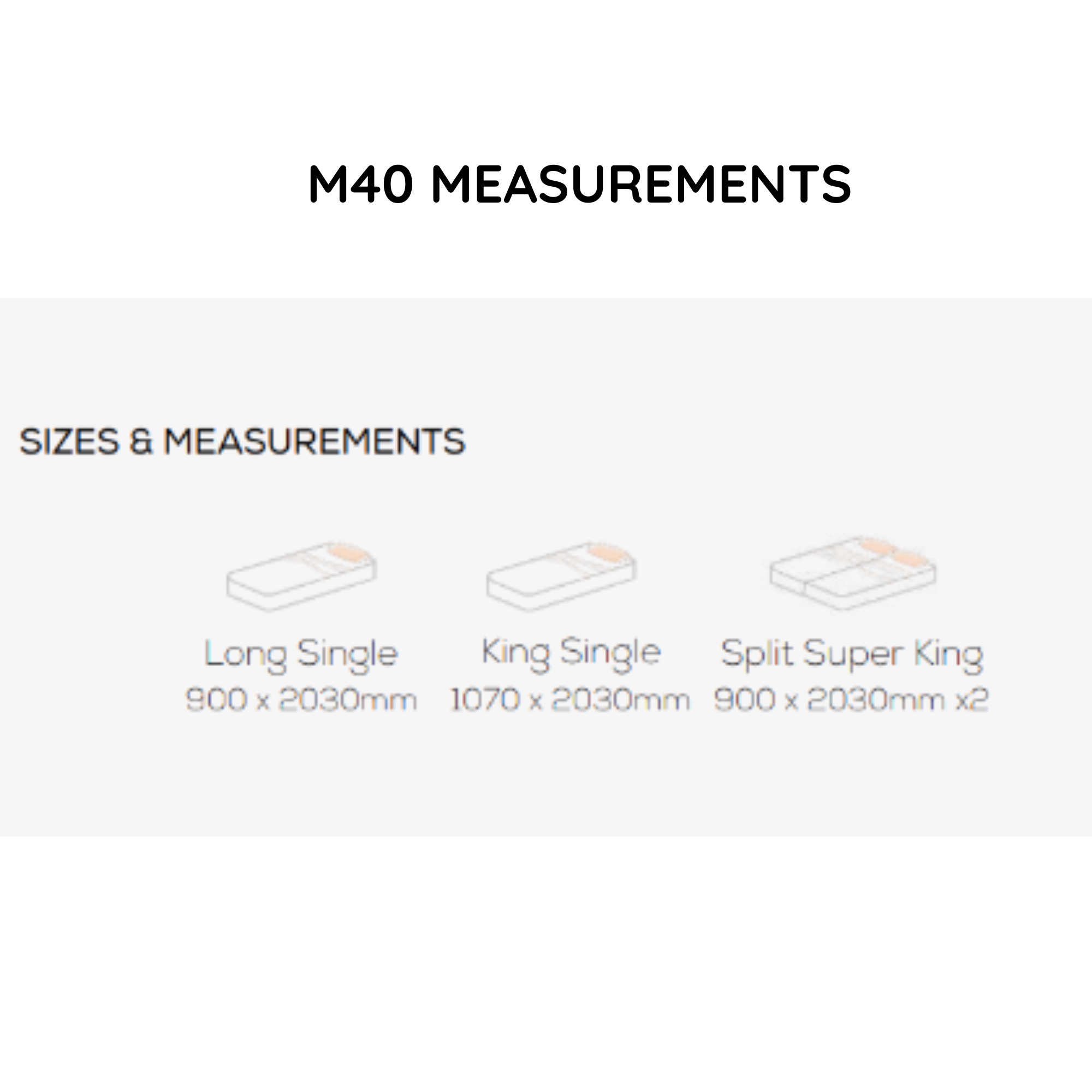 MOTION LIFESTYLE M40 ADJUSTABLE BED FRAME