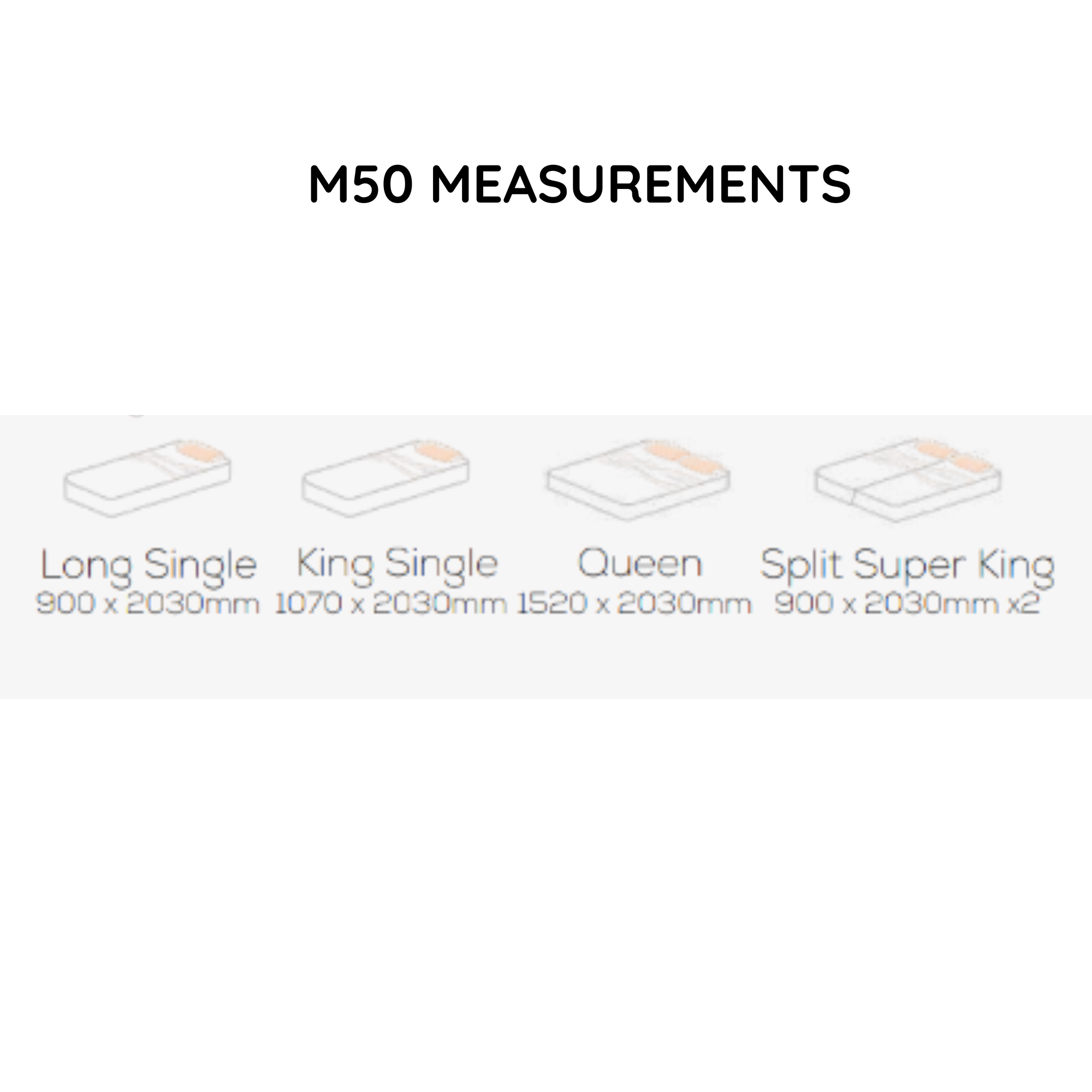 MOTION LIFESTYLE M50 ADJUSTABLE BED FRAME