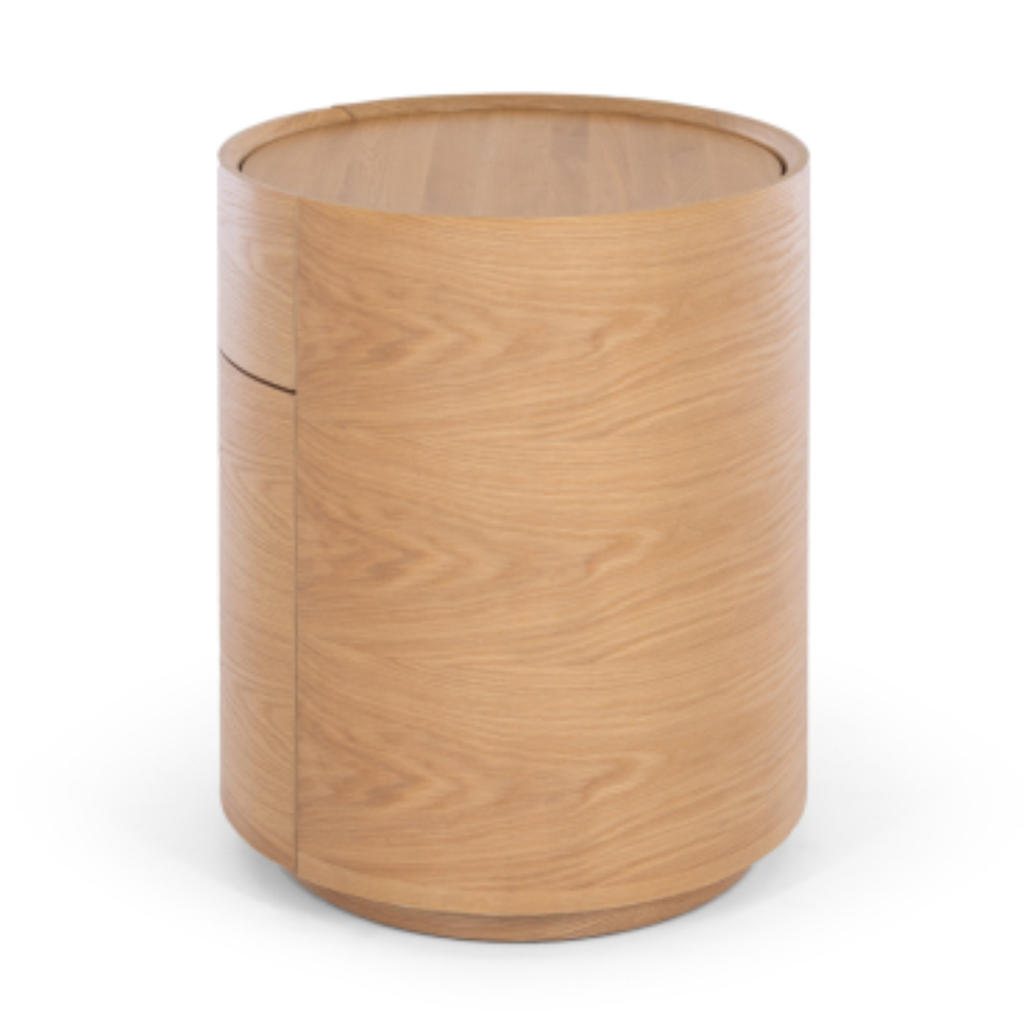 MUSE 2 DRAWER BEDSIDE CABINET | OAK TOP