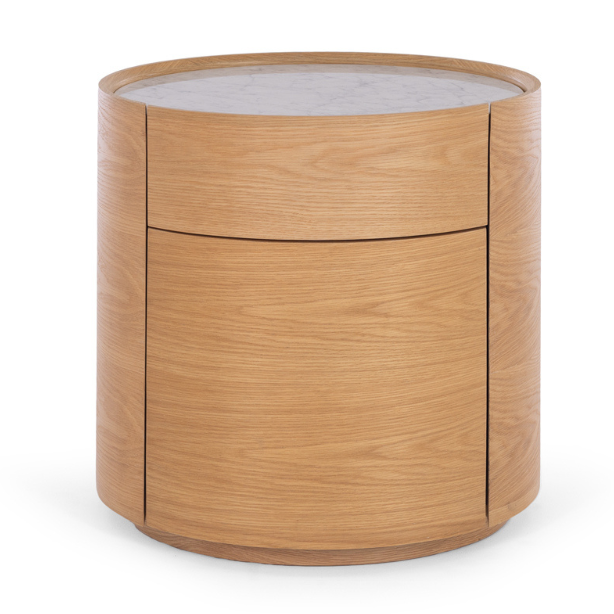 MUSE 2 DRAWER BEDSIDE CABINET | MARBLE TOP