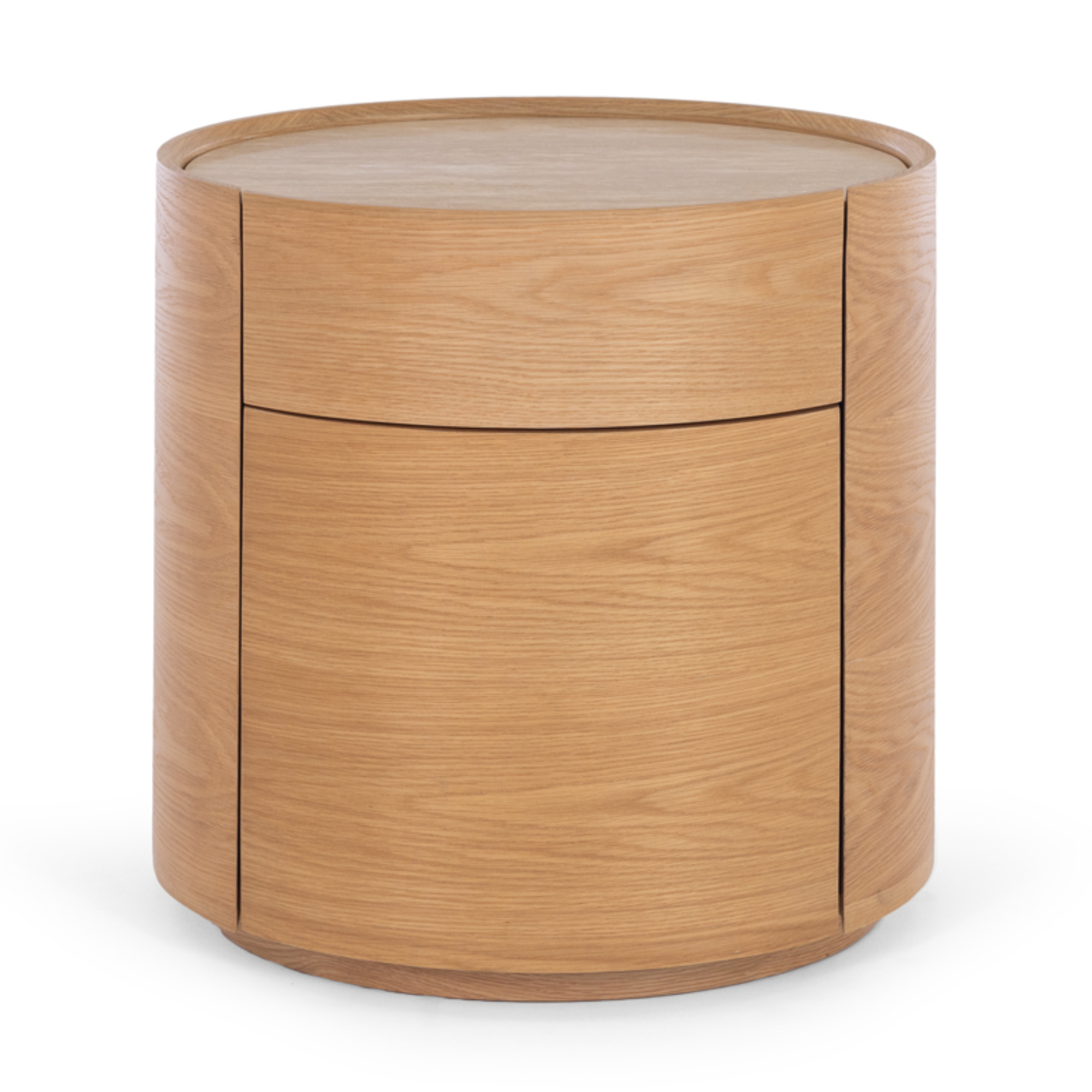 MUSE 2 DRAWER BEDSIDE CABINET | OAK TOP