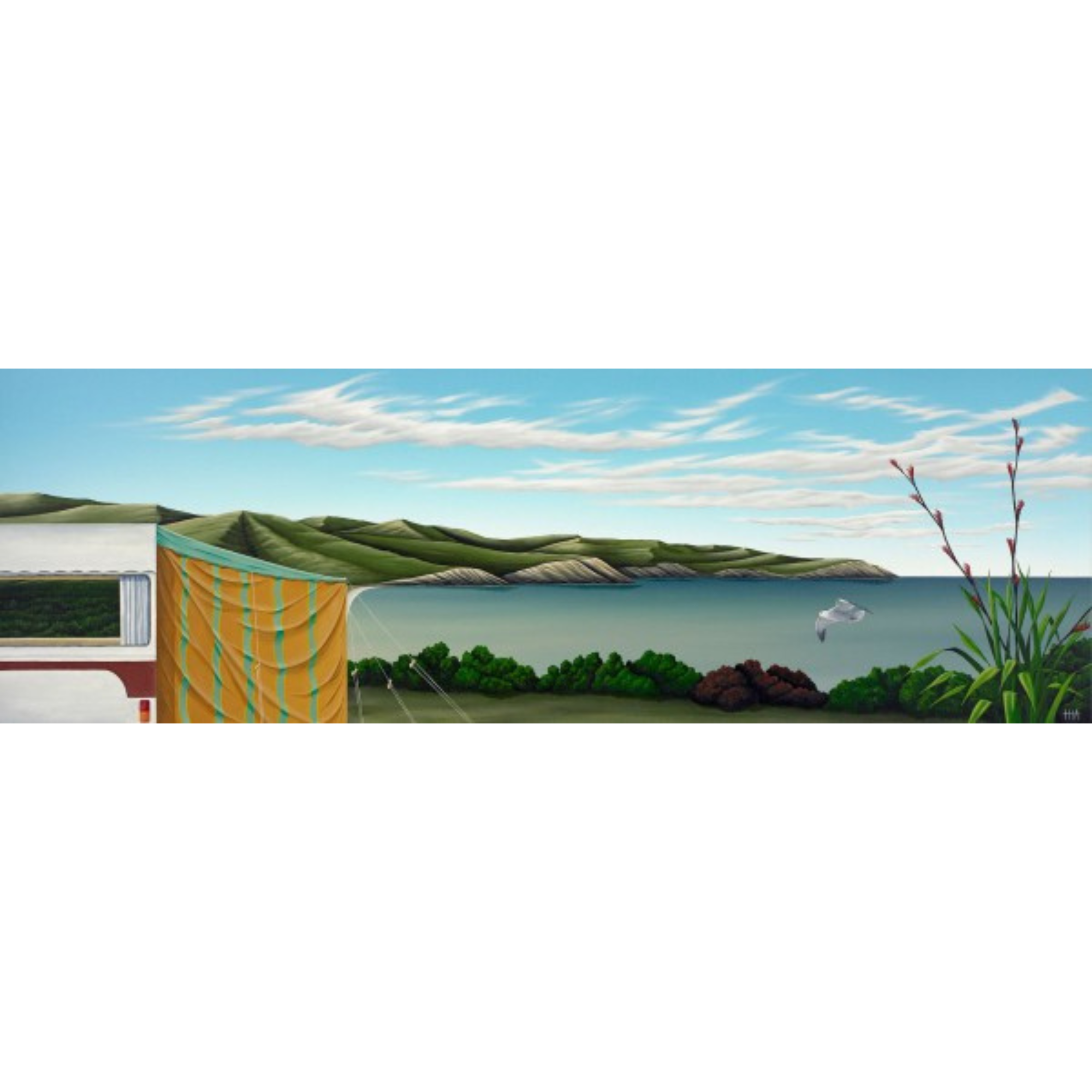 NO TIME TO WATCH TV | BOX FRAME READY TO HANG | HAMISH ALLAN | NZ MADE