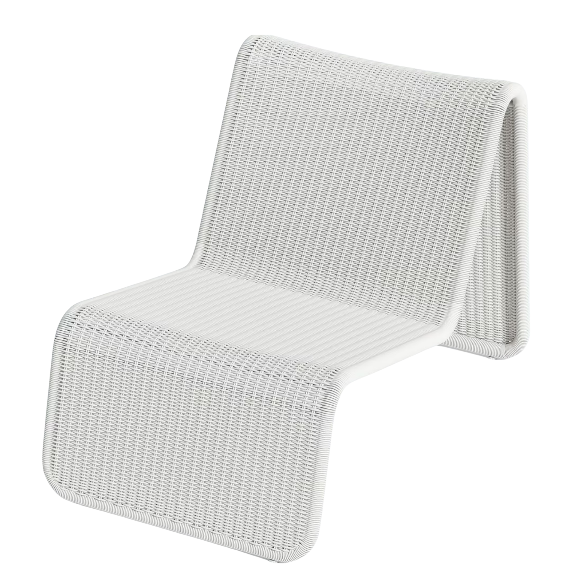 Noosa Outdoor Lounger | White