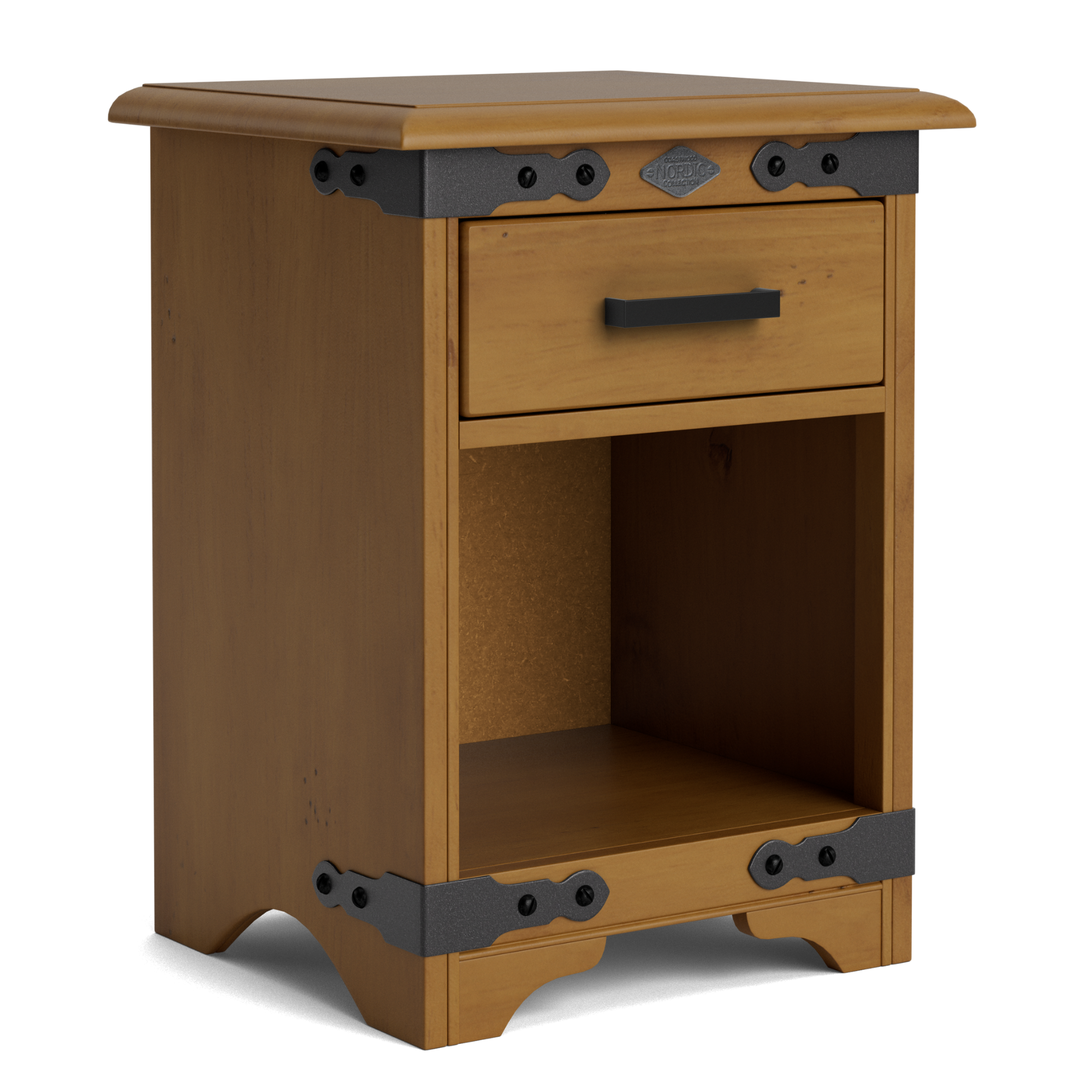 Nordic 1 Drawer Bedside Cabinet | NZ Made