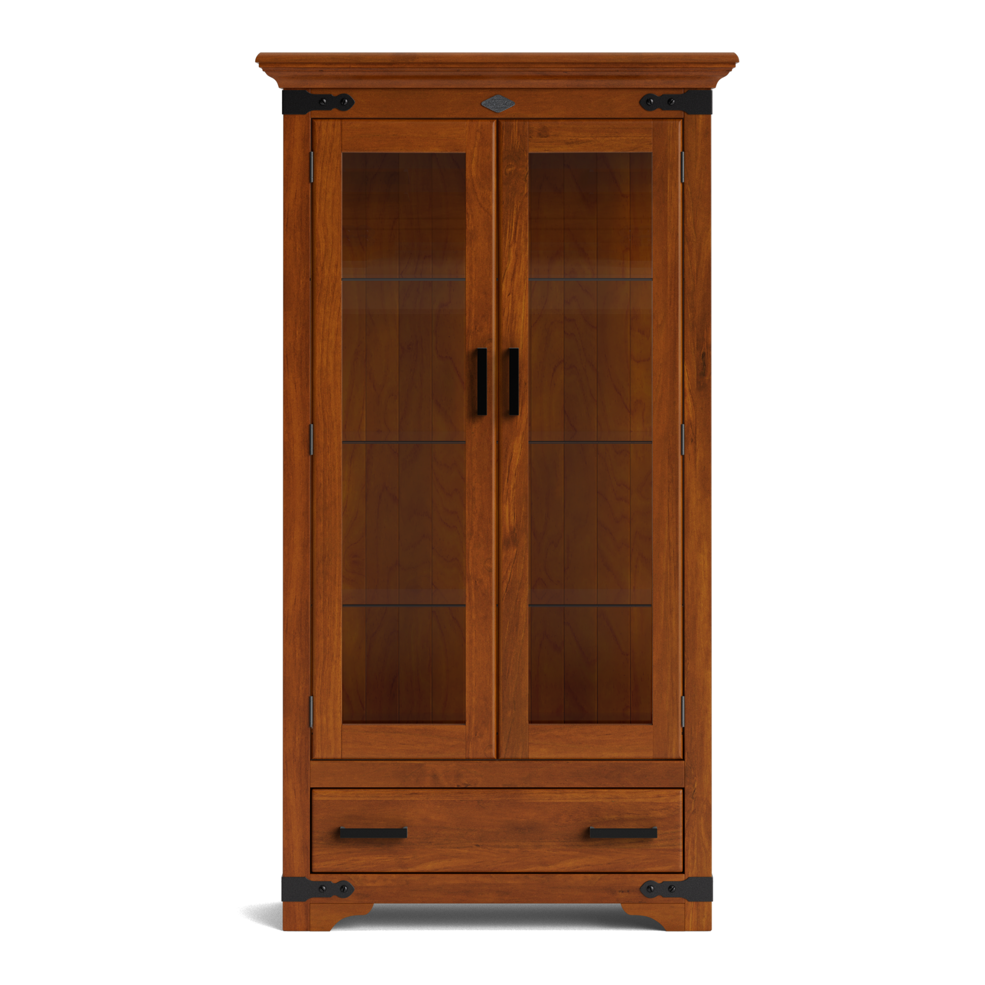 NORDIC 2 DOOR DISPLAY CABINET | NZ MADE