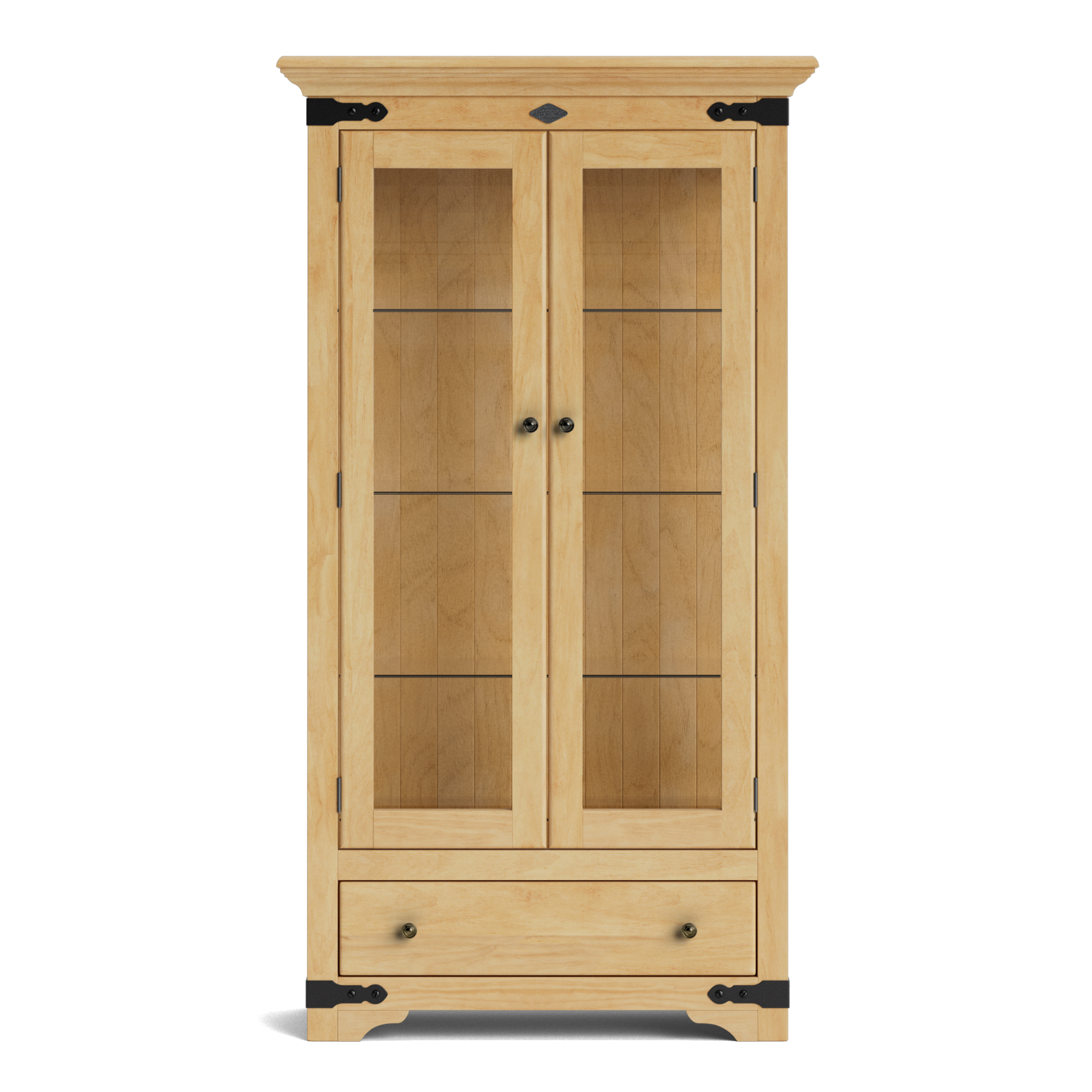 NORDIC 2 DOOR DISPLAY CABINET | NZ MADE