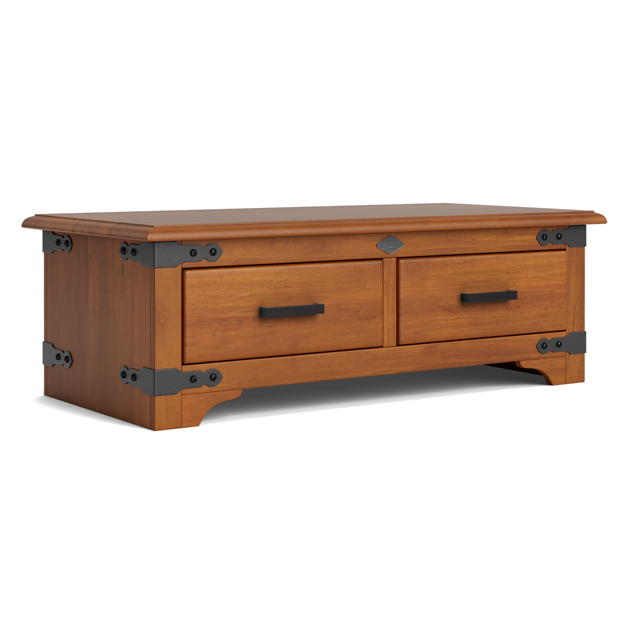 Nordic 2 Drawer Coffee Table | NZ Made