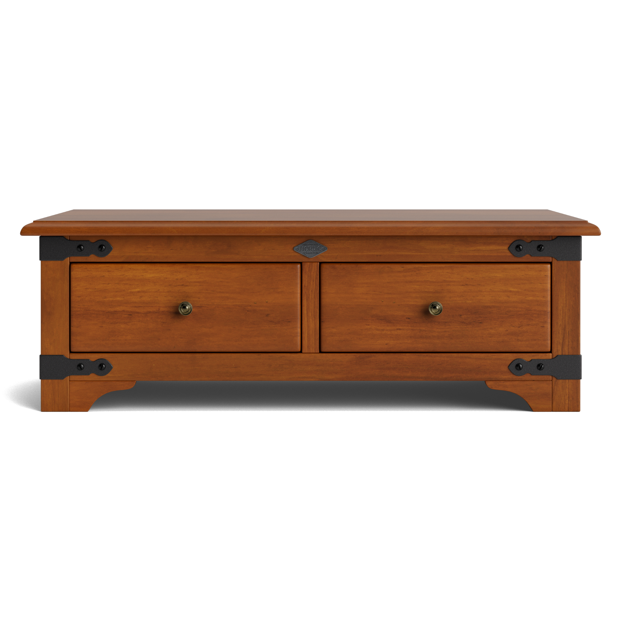 Nordic 2 Drawer Coffee Table | NZ Made