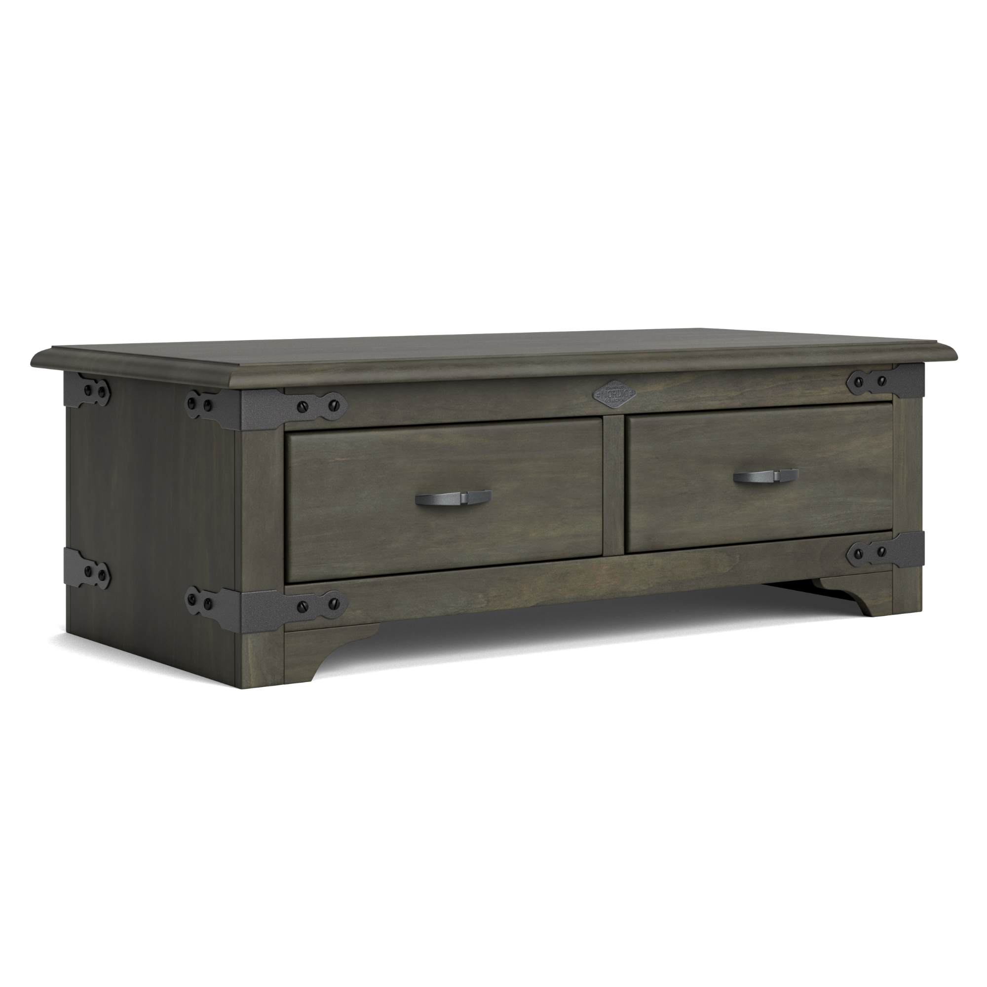Nordic 2 Drawer Coffee Table | NZ Made
