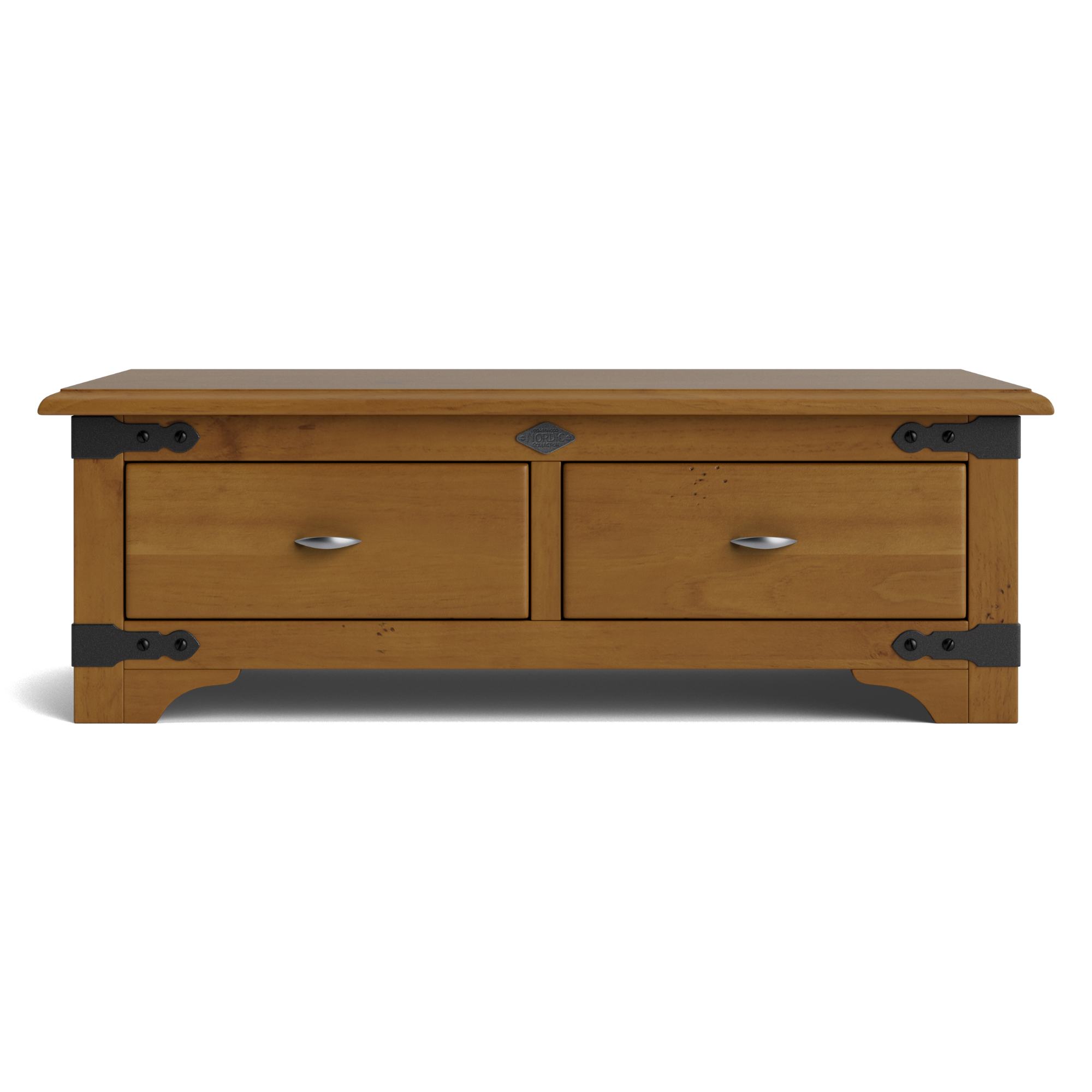 Nordic 2 Drawer Coffee Table | NZ Made