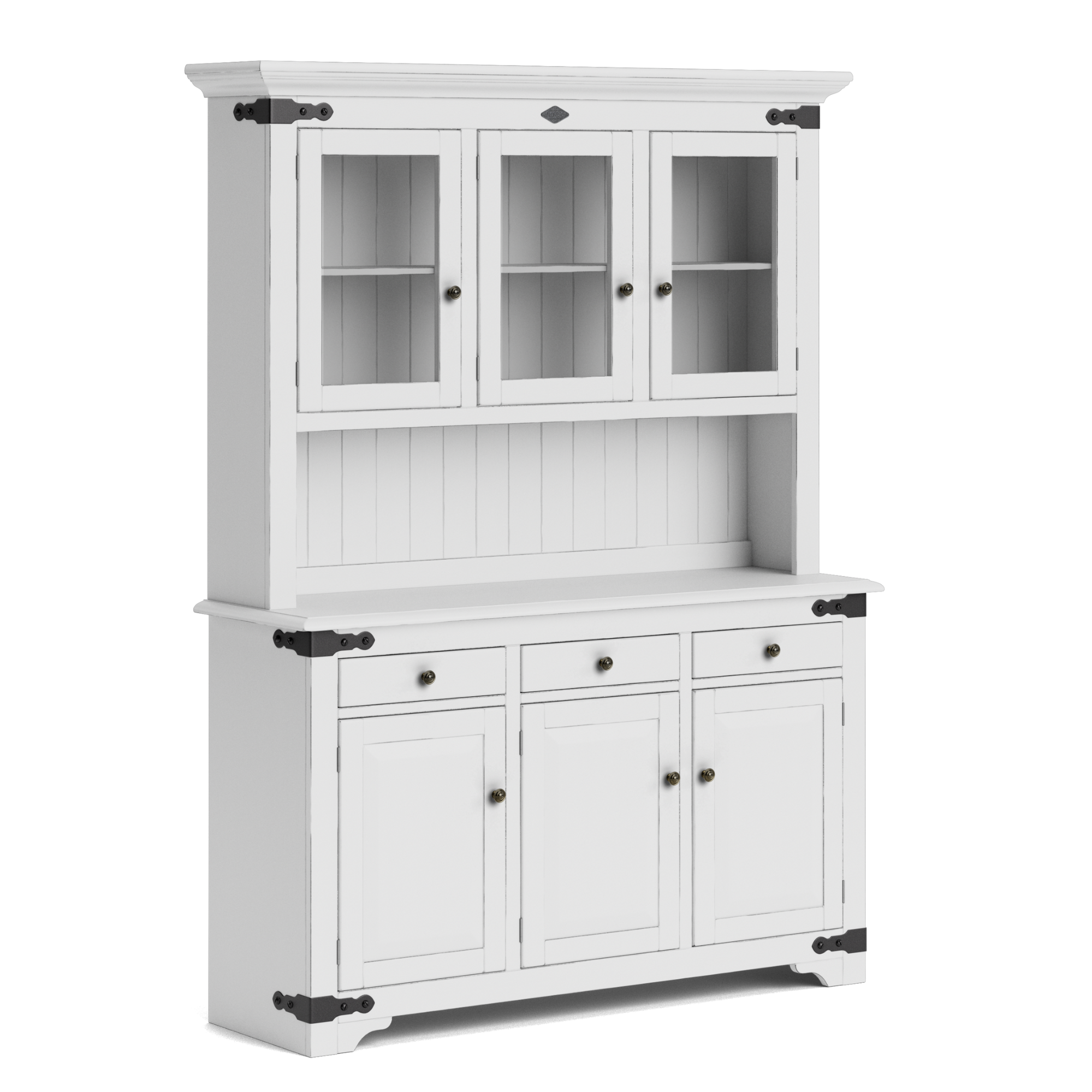 NORDIC 3 DRAWER HUTCH DRESSER | NZ MADE