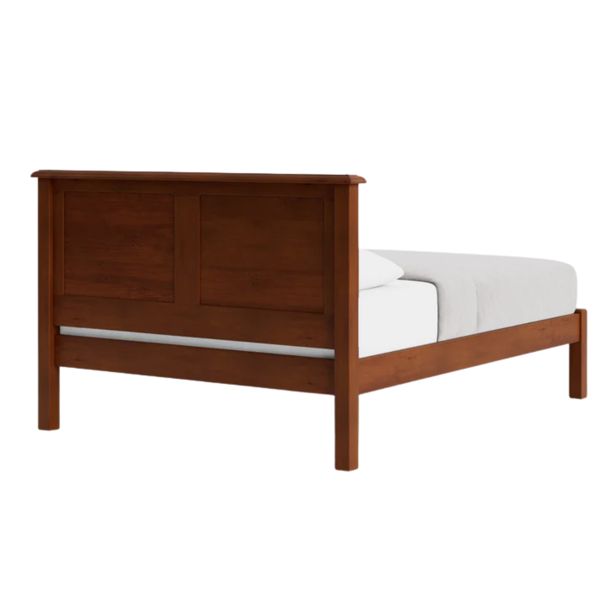 Nordic Low-Foot Panelled Bed | NZ Made
