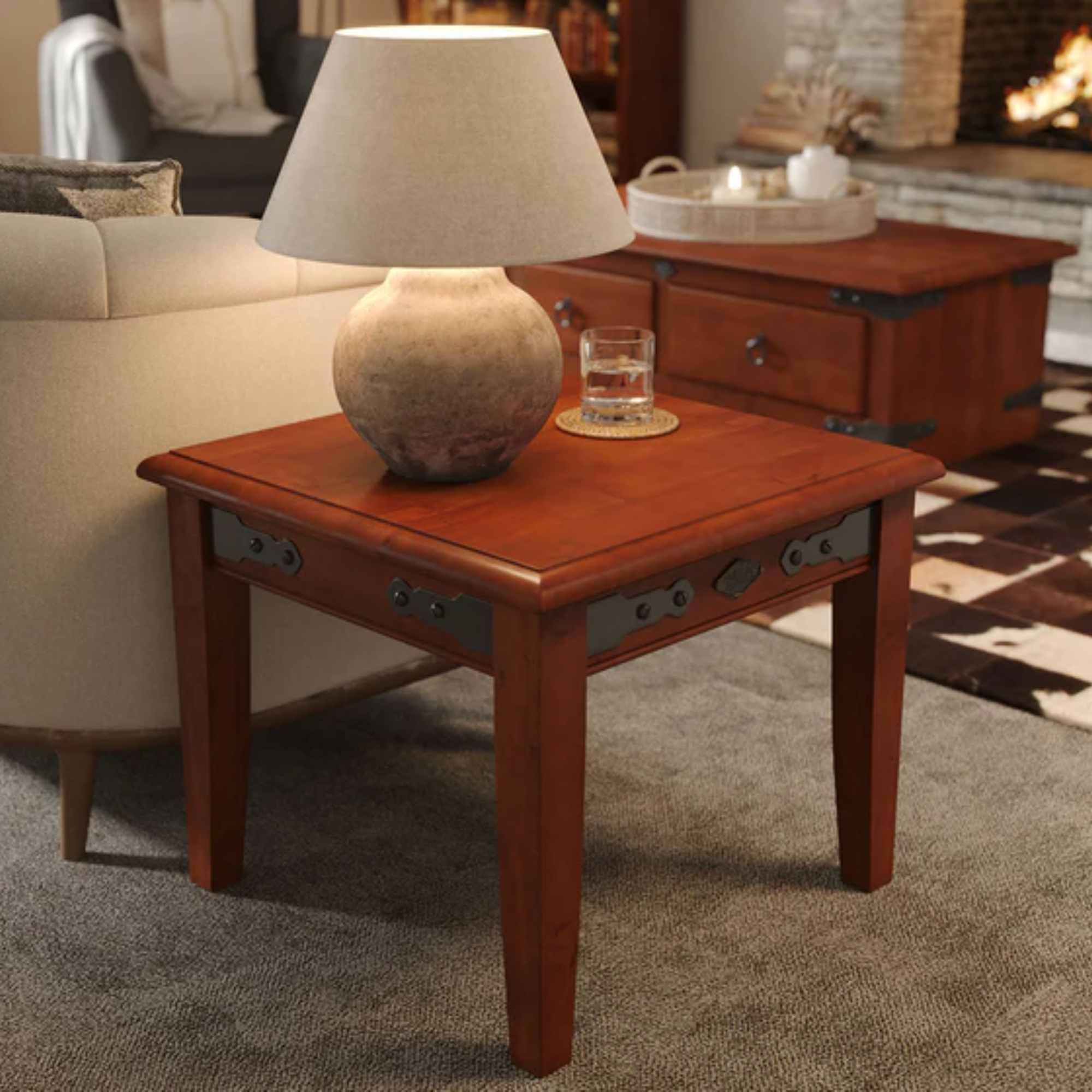 Nordic Lamp Table | NZ Made