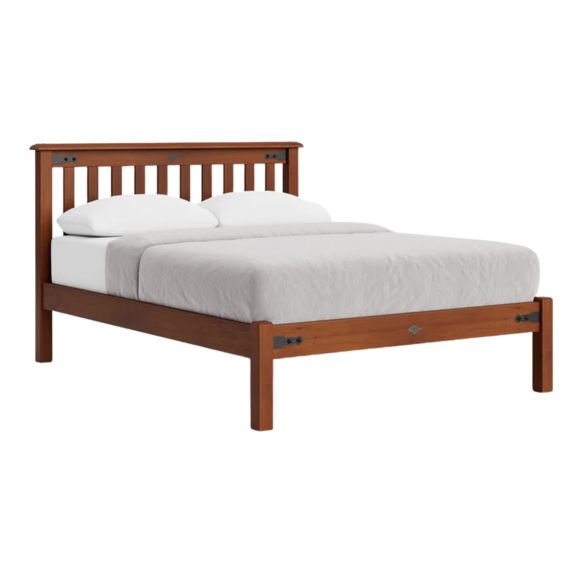 Nordic Low-Foot Slatted Bed | NZ Made