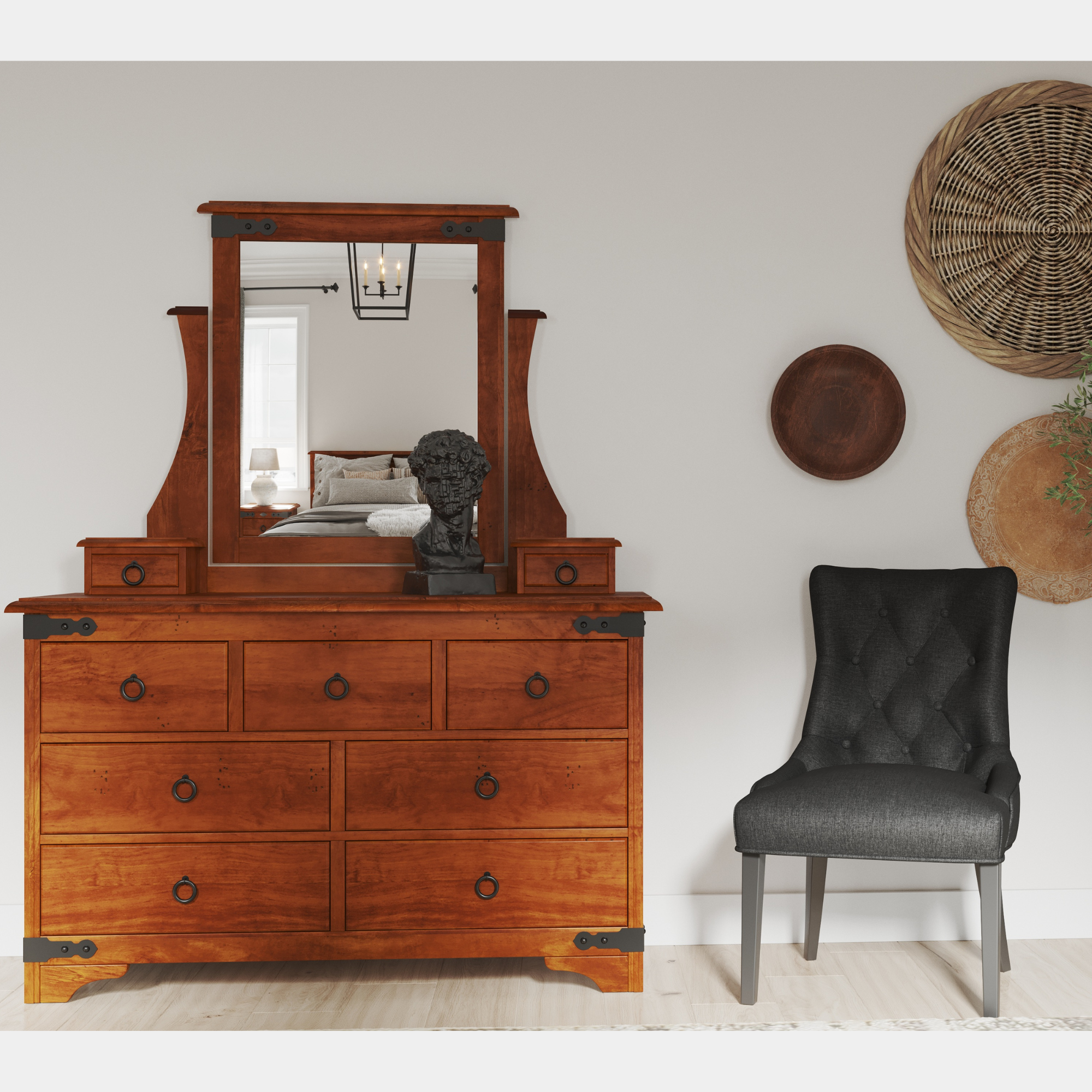 Nordic 9 Dresser & Mirror | NZ Made