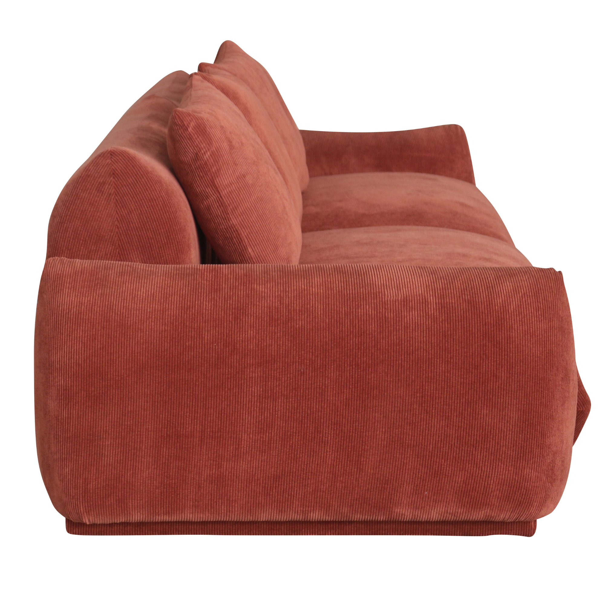 NOSTALGIA SOFA | 4 SEATER | RUST