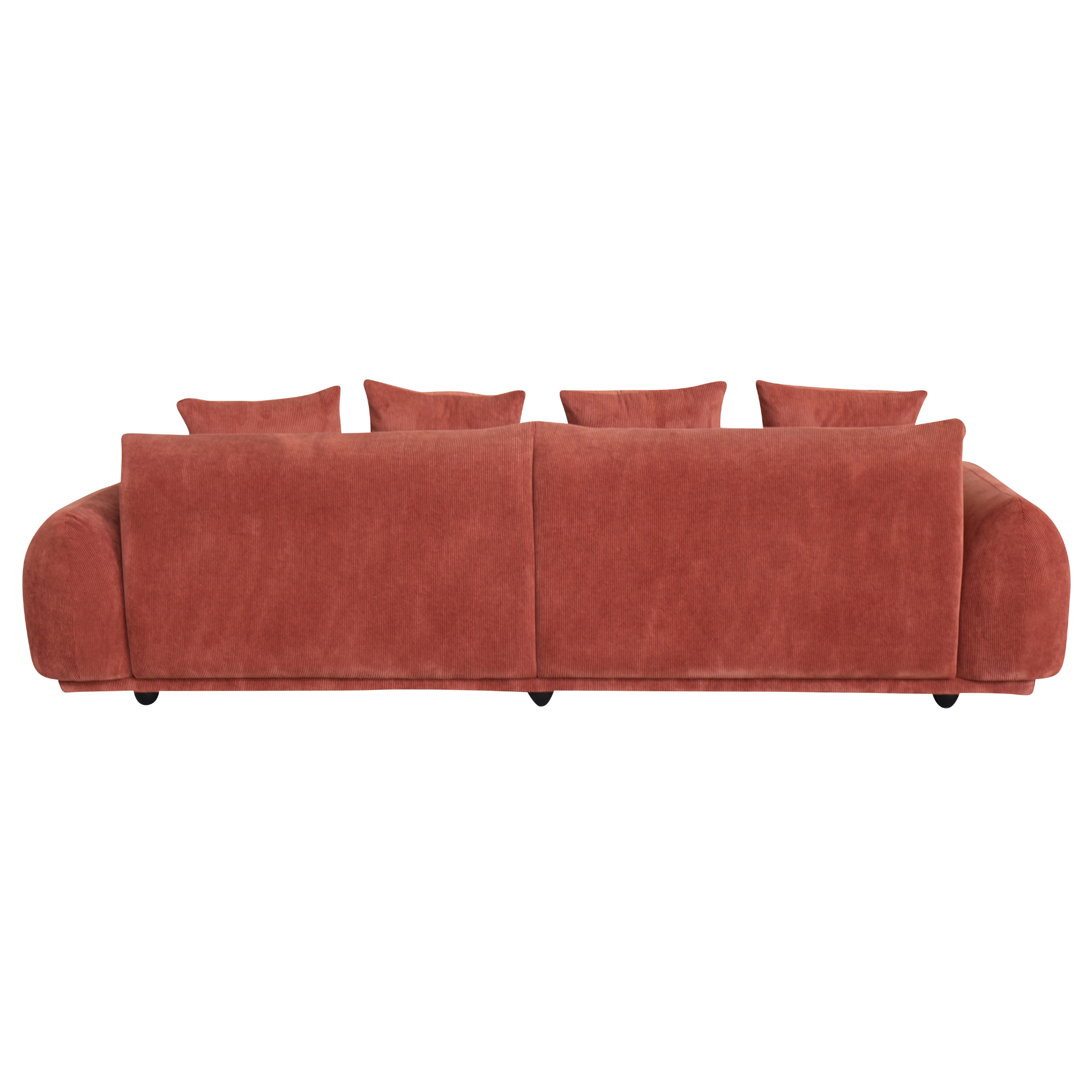 NOSTALGIA SOFA | 4 SEATER | RUST