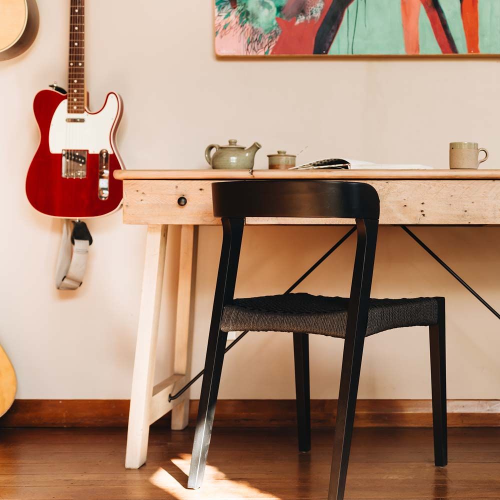 VIKTOR 3 DRAWER DESK | SOLID RECYCLED TIMBER