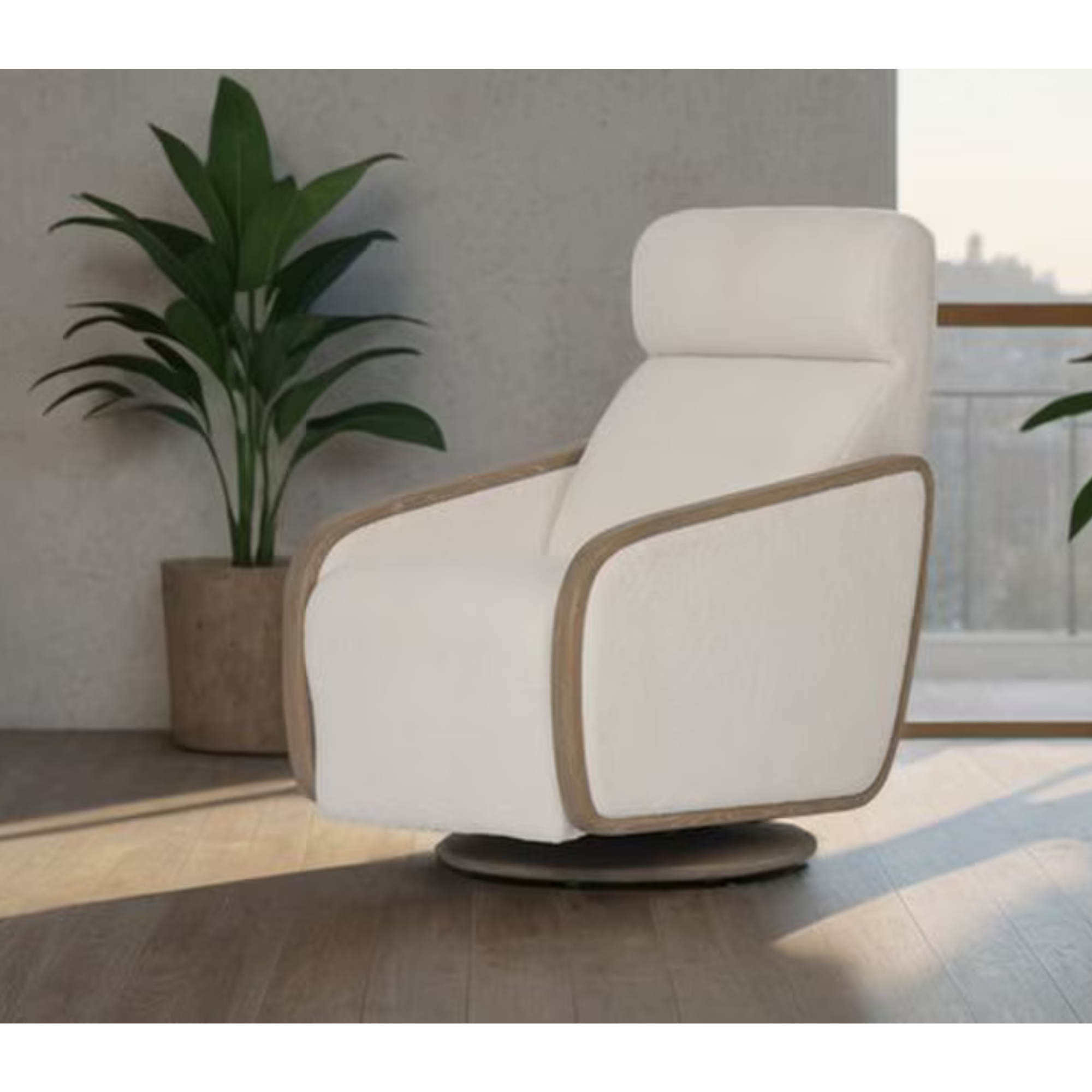OAKMOUNT ELECTRIC RECLINER | ASHWOOD & BOUCLE