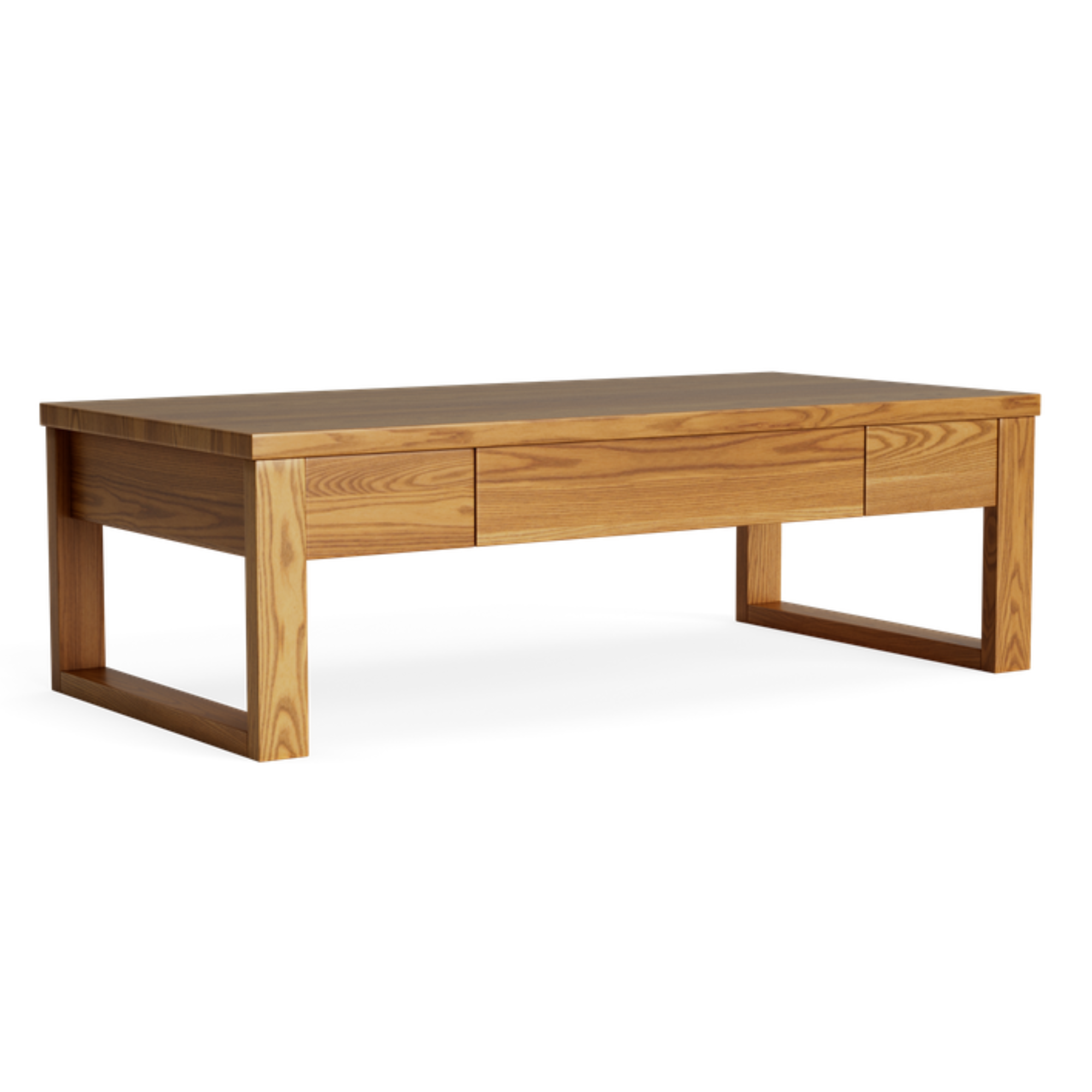 Ohope Pine Coffee Table with Drawer | NZ Made