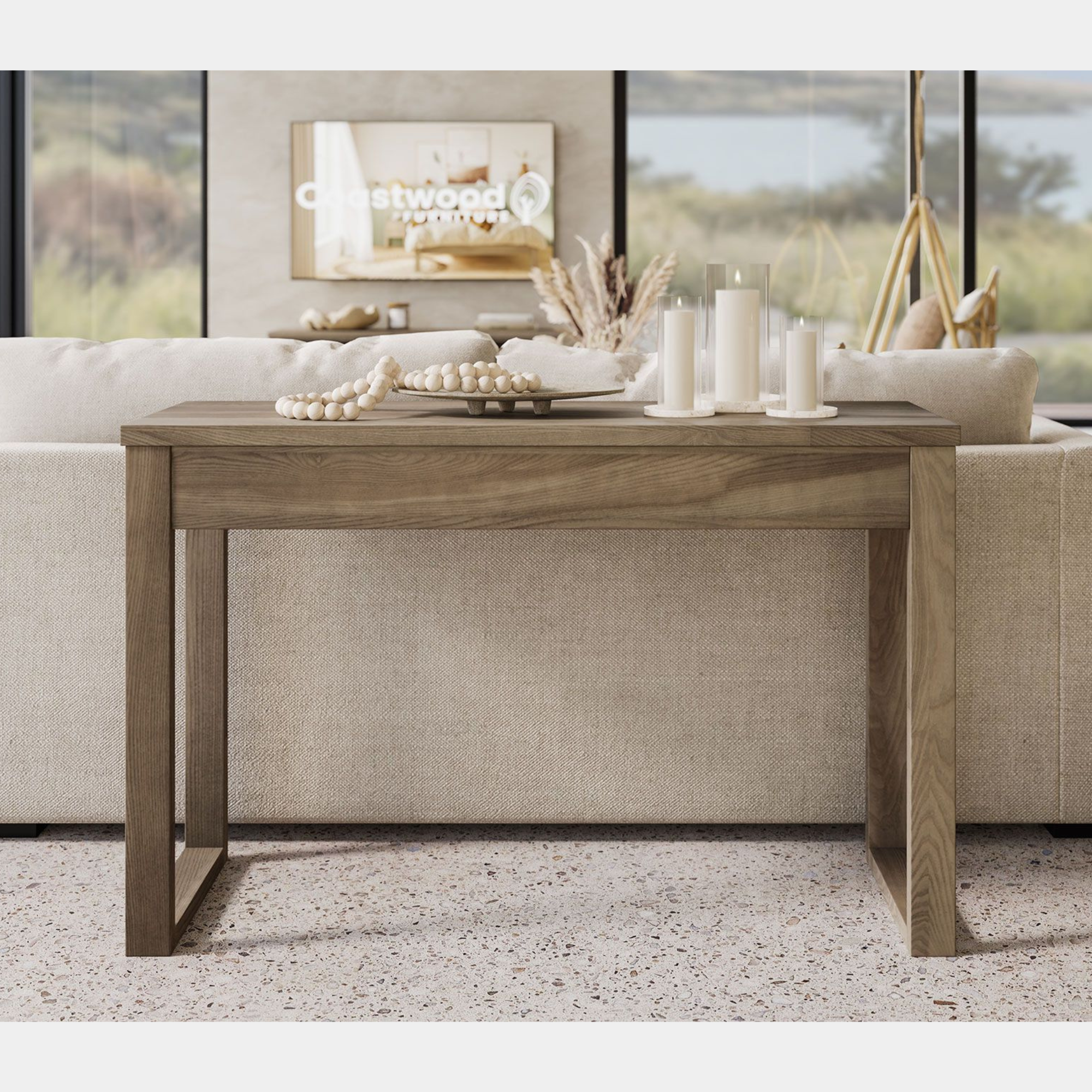 OHOPE HALL TABLE WITH DRAWER | NZ PINE OR AMERICAN ASH | NZ MADE