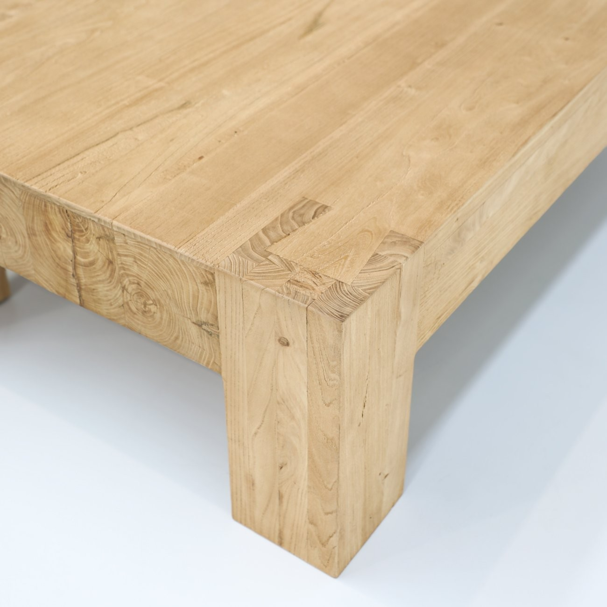 Olma Small Coffee Table | Solid Elm Natural