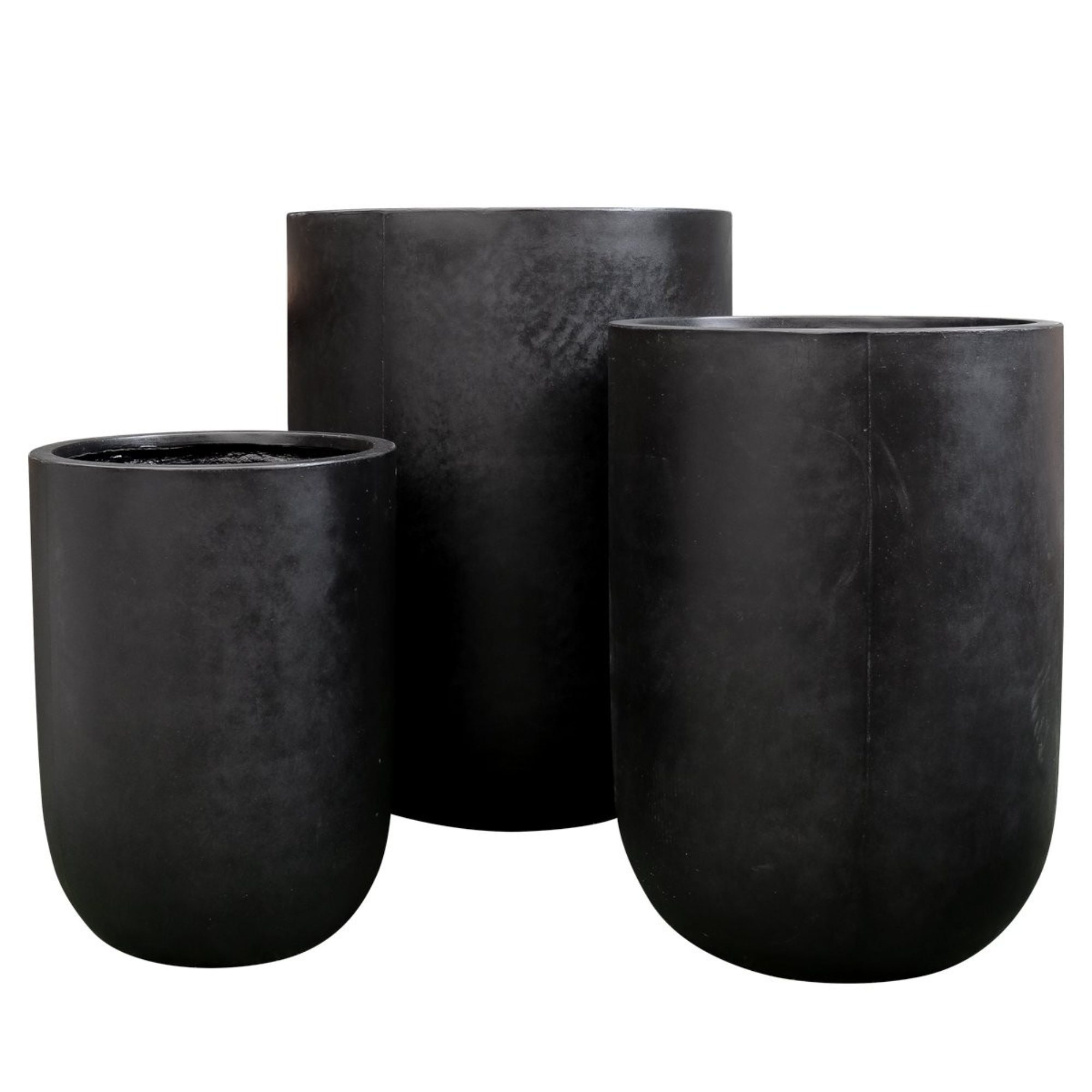 ORETI BLACK PLANTER | 3 SIZES